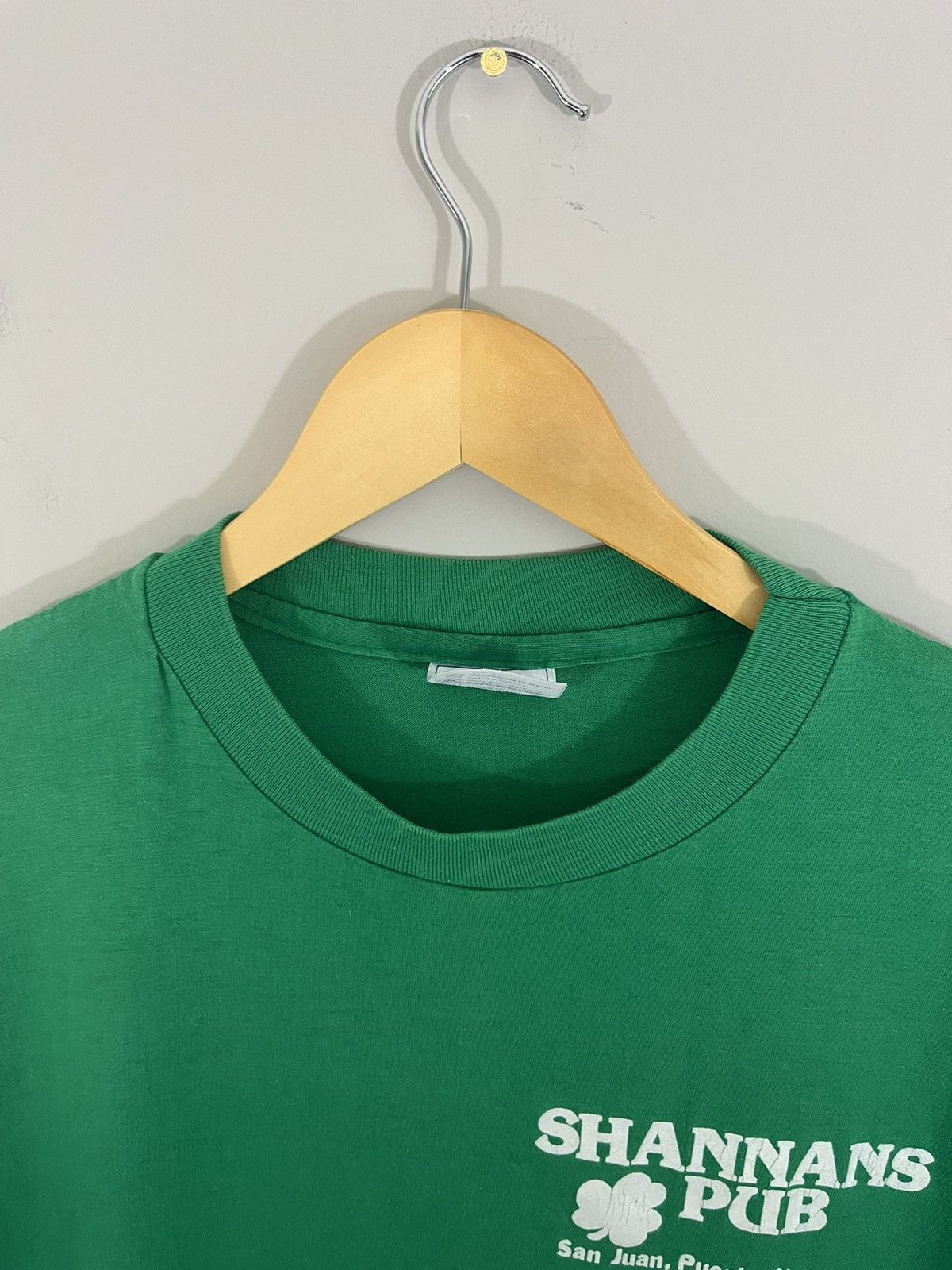 Vintage Single Stitch Vintage Puerto Rico Irish Faded Tee Size US L / EU 52-54 / 3 - 5 Thumbnail