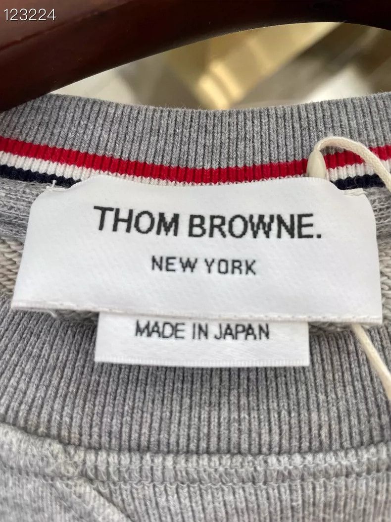 Thom Browne Thom Browne Round collar long sleeve hoodie Size US M / EU 48-50 / 2 - 3 Thumbnail