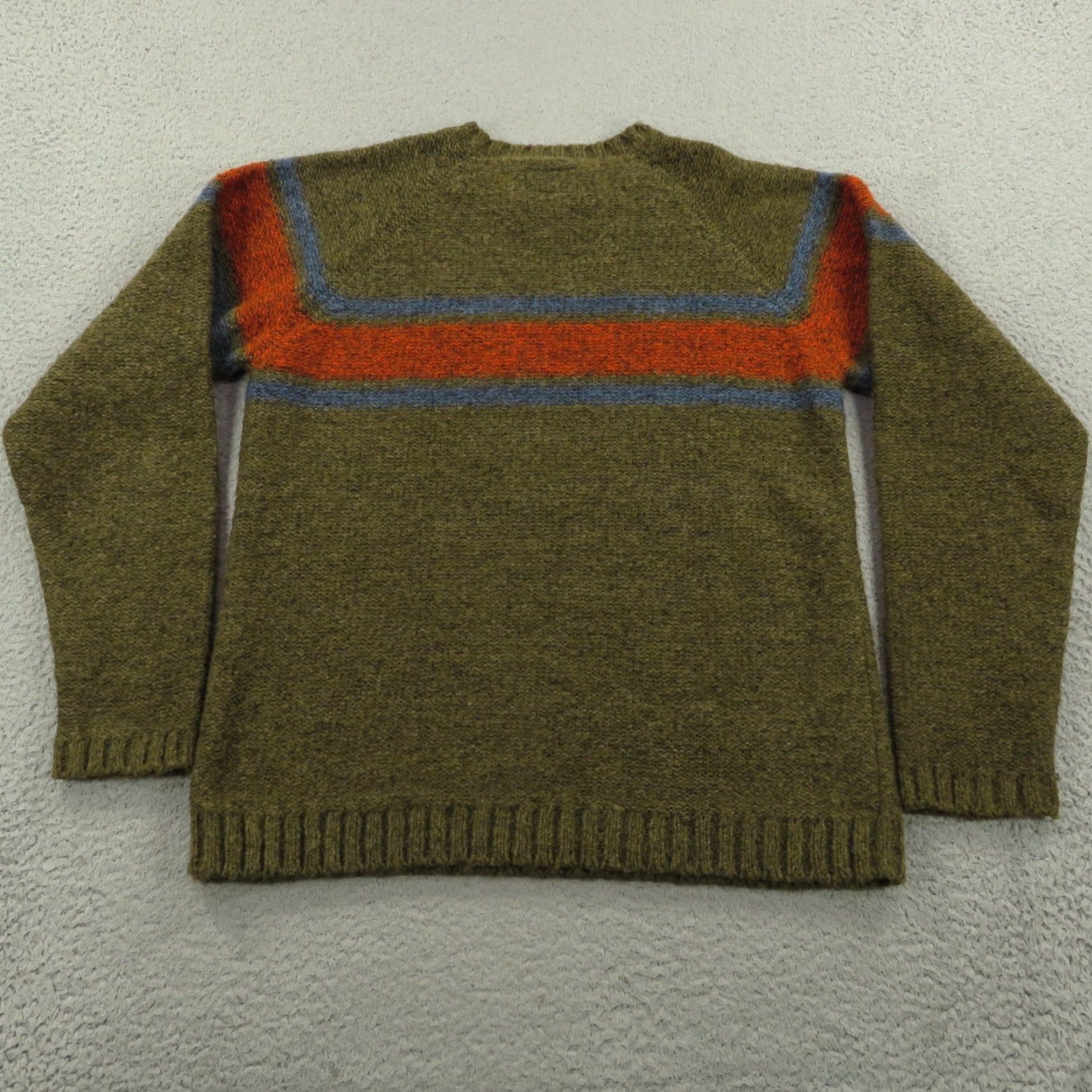 Fossil VINTAGE Fossil Sweater Mens Medium Wool Blend Chunky Knit Pullover Jumper V Neck Size US M / EU 48-50 / 2 - 5 Thumbnail