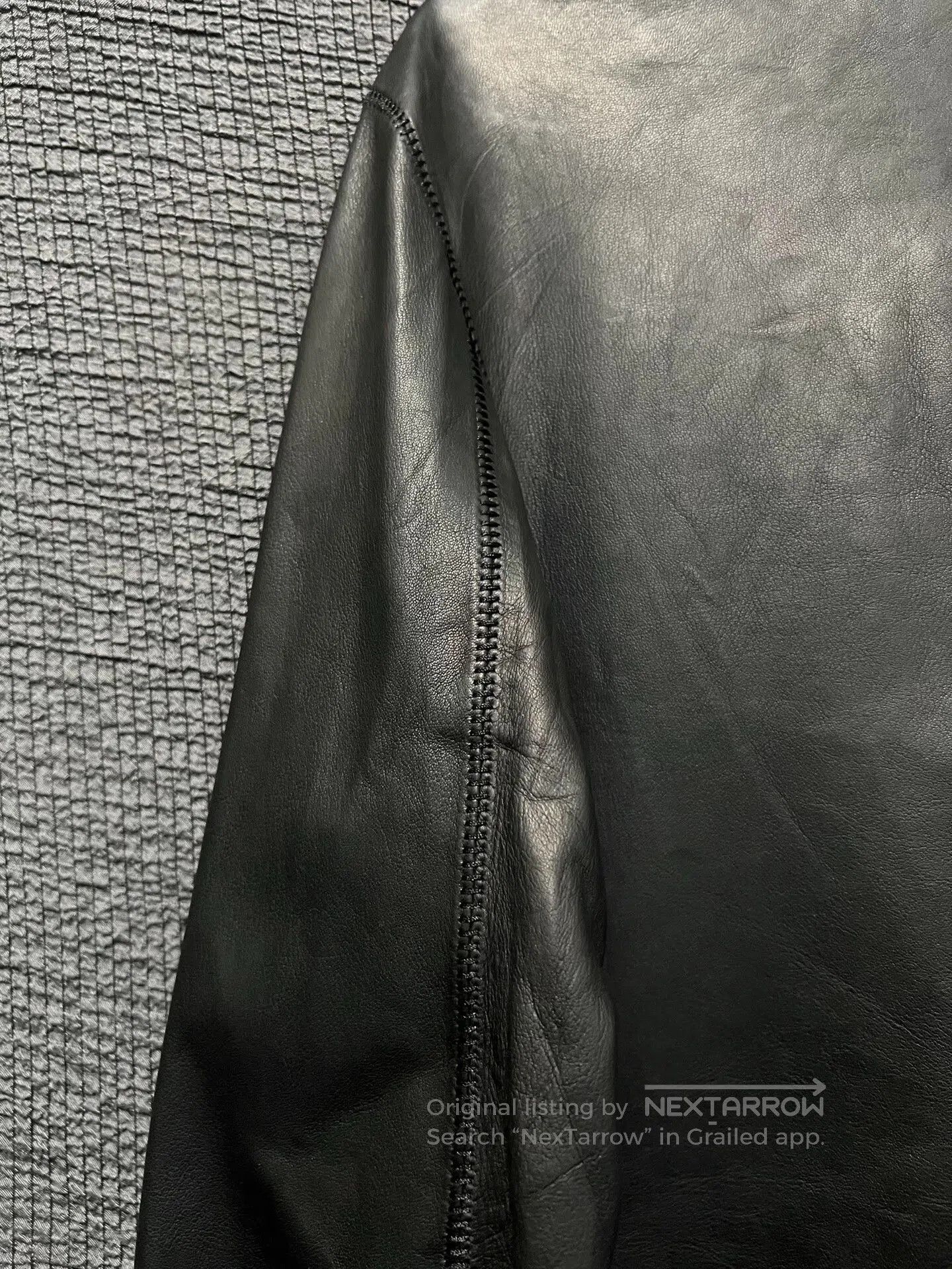 Isaac Sellam Experience isaac sellam bomber leather jacket in black. Size US S / EU 44-46 / 1 - 4 Thumbnail