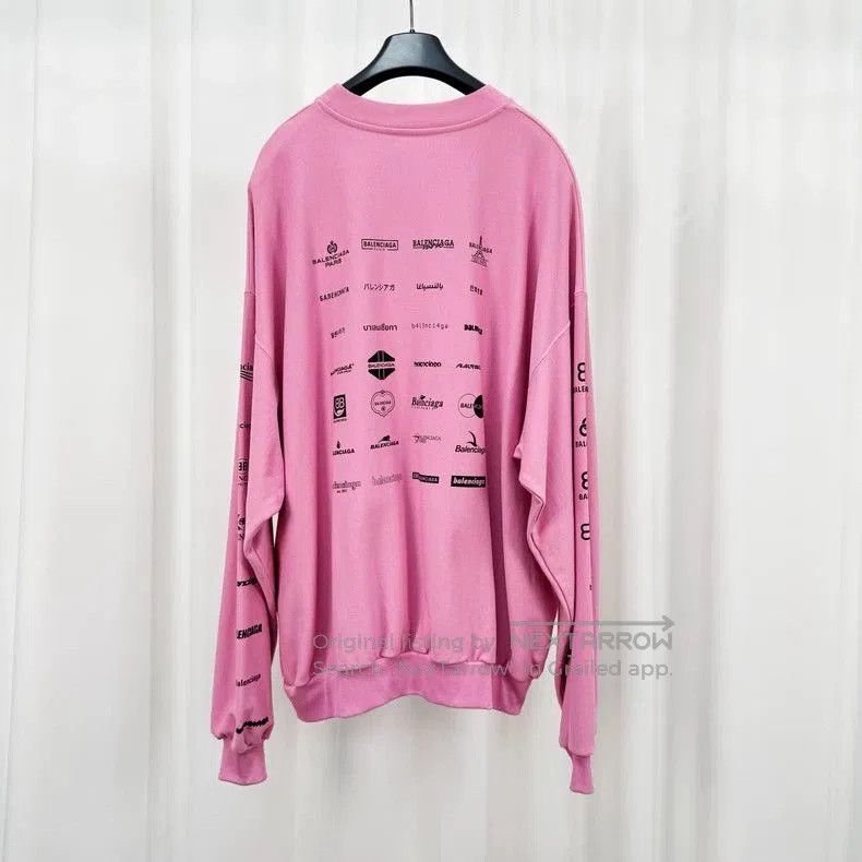 Balenciaga Balenciaga Logo Print Sweatshirt. Size US M / EU 48-50 / 2 - 2 Thumbnail