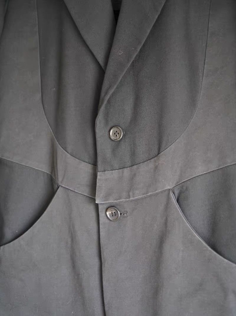 Yohji Yamamoto Yohji Yamamoto 07SS Deconstructed Patchwork Blazer Size 40S - 4 Thumbnail