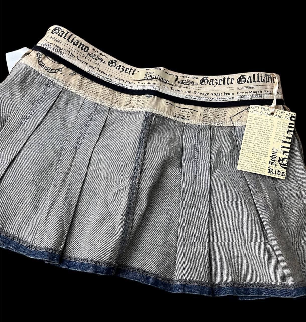 John Galliano John Galliano vintage mini skirt Size 27" / US 4 / IT 40 - 8 Thumbnail