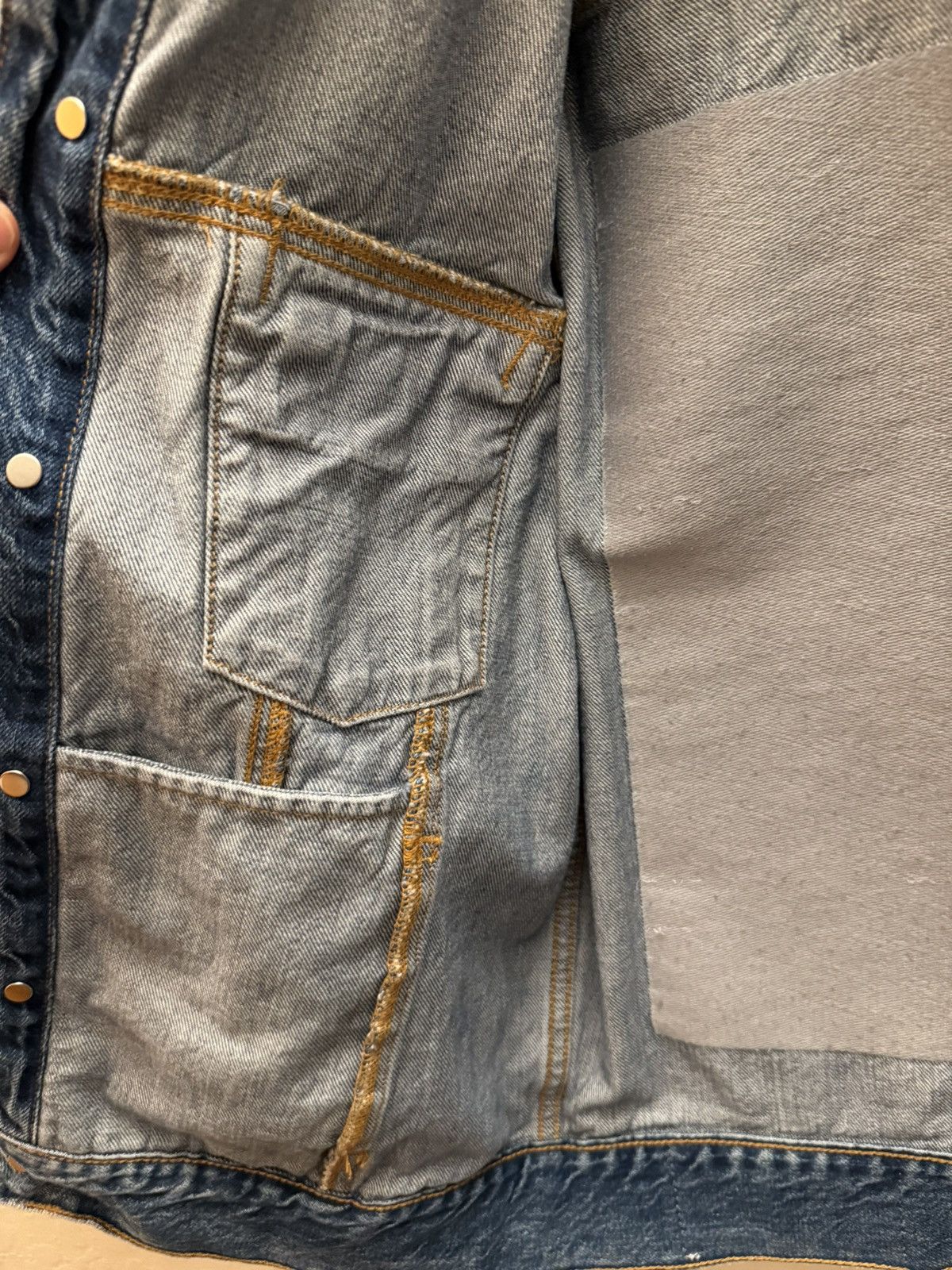 Calvin Klein Calvin Klein Trucker Stone Mountain Denim Jacket Size US S / EU 44-46 / 1 - 8 Thumbnail