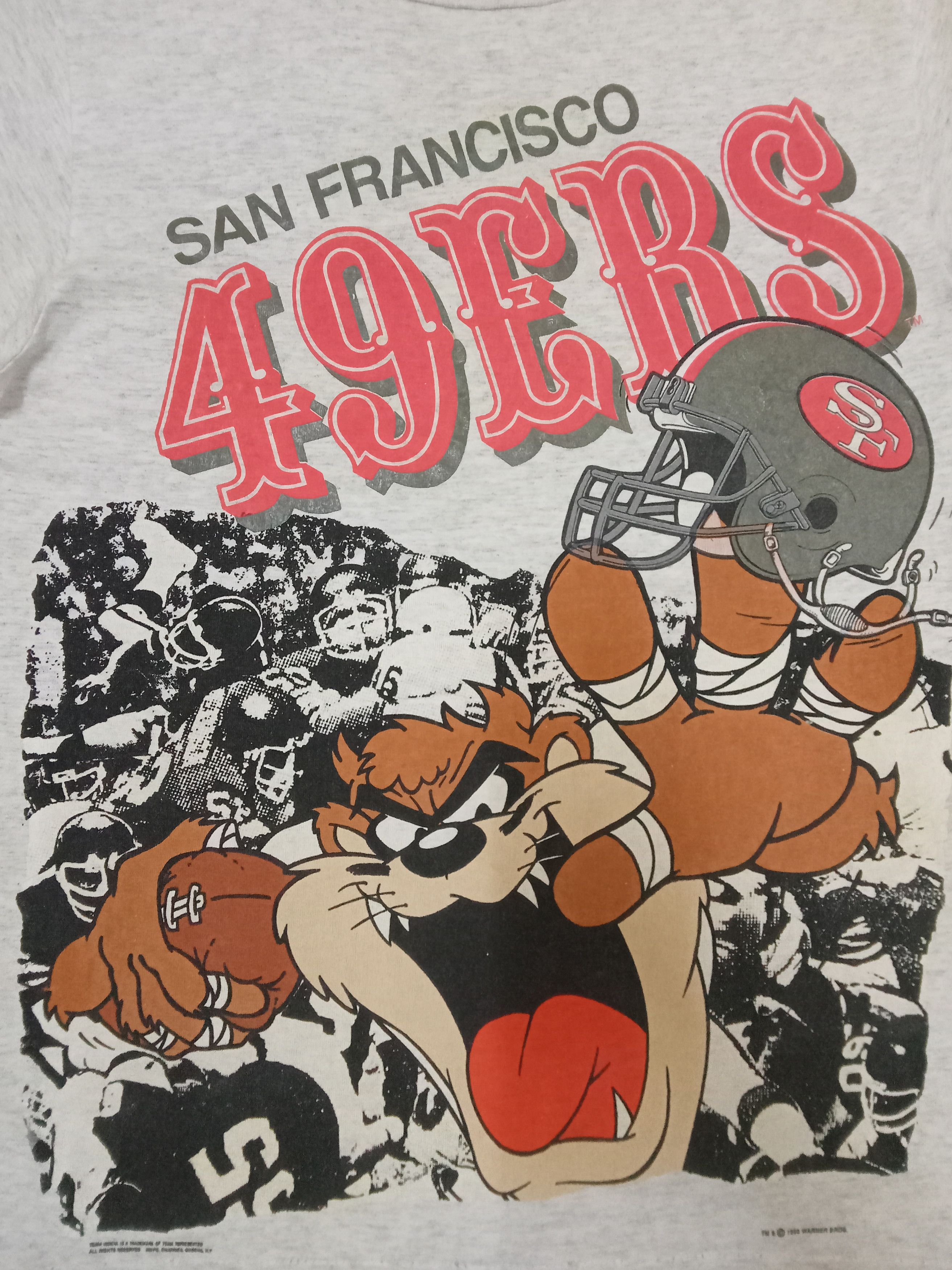 NFL × Vintage Vintage San Francisco 49ers x Tazmania T Shirt Size US S / EU 44-46 / 1 - 4 Thumbnail