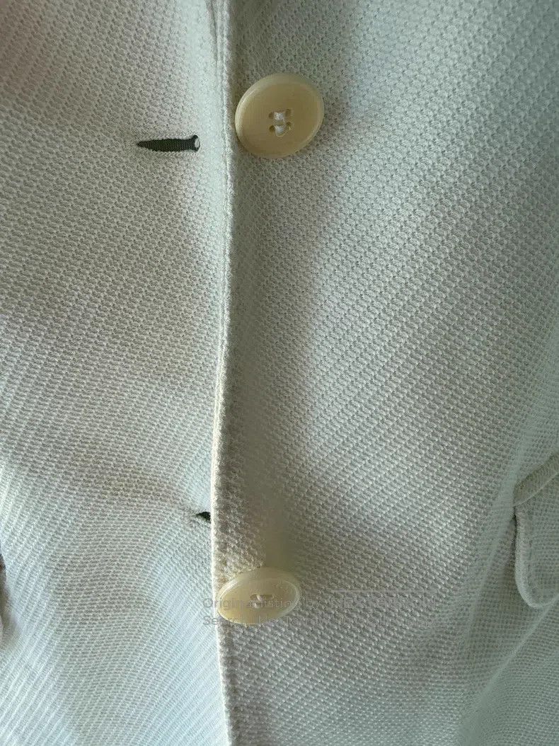 Loro Piana Loro Piana Off-white women's suit jacket Size S / US 4 / IT 40 - 8 Thumbnail
