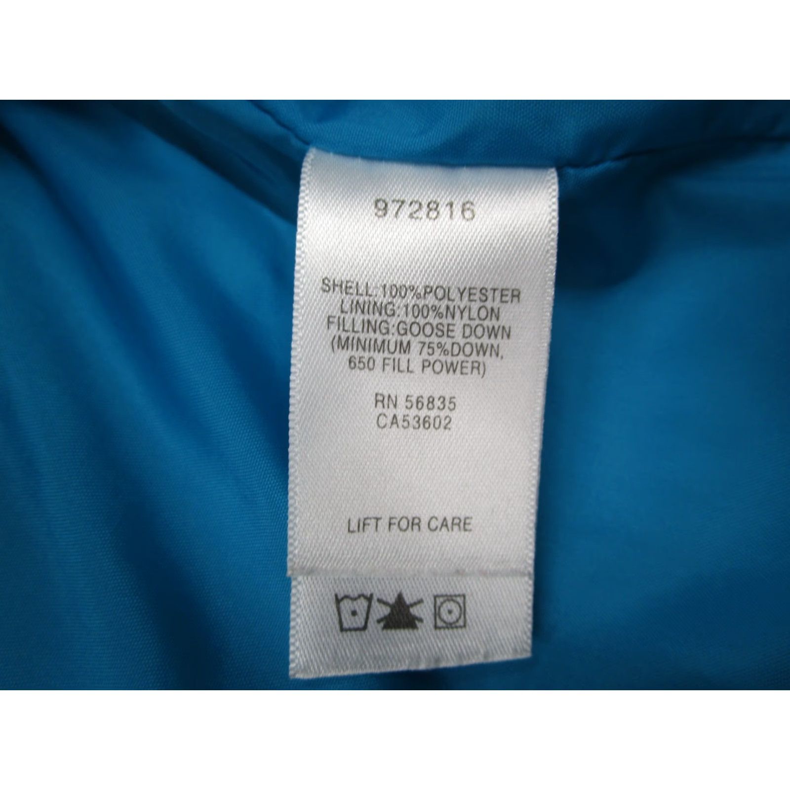 Vintage Cabelas Vest Women XL Blue Goose Down 650 Full Zip Puffer Travel Gorpcore Size XL / US 12-14 / IT 48-50 - 4 Thumbnail