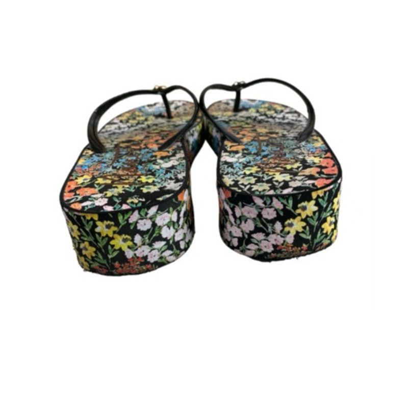 Nanette Lepore Nanette Lepore Women's Size 9 Flip Flop Sandals Floral Beach Size US 9 / IT 39 - 5 Thumbnail