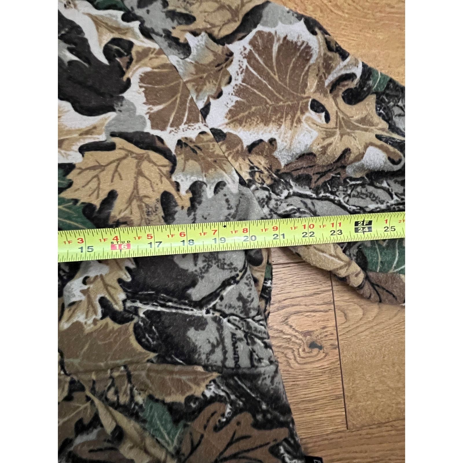 Vintage Walls Vintage Camo Leaf Pattern Fleece Jacket Made in USA XL Size US XL / EU 56 / 4 - 5 Thumbnail