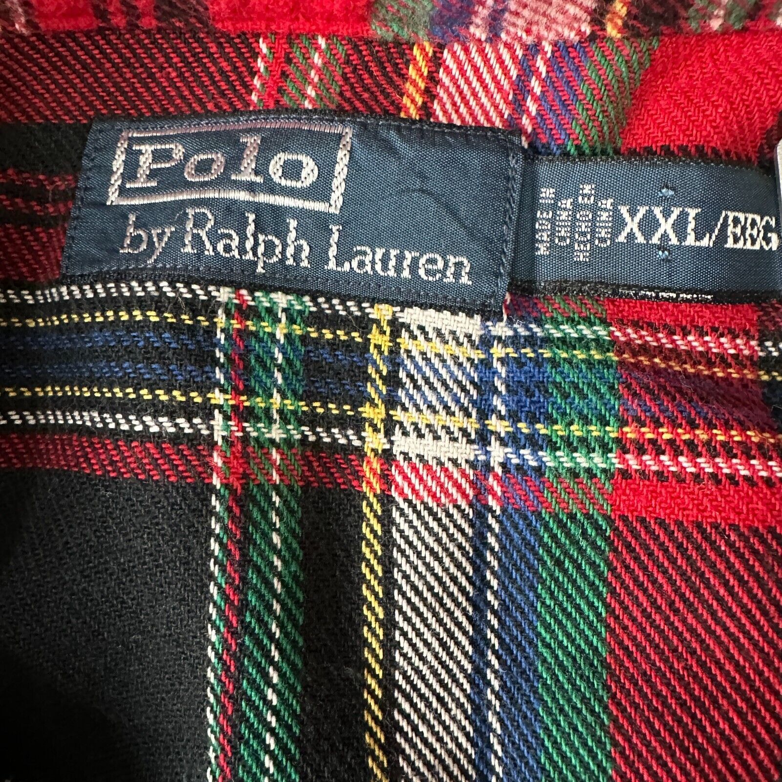 Polo Ralph Lauren Polo Ralph Lauren Western Flannel Shirt Mens XXL Red Plaid Size US XXL / EU 58 / 5 - 7 Thumbnail