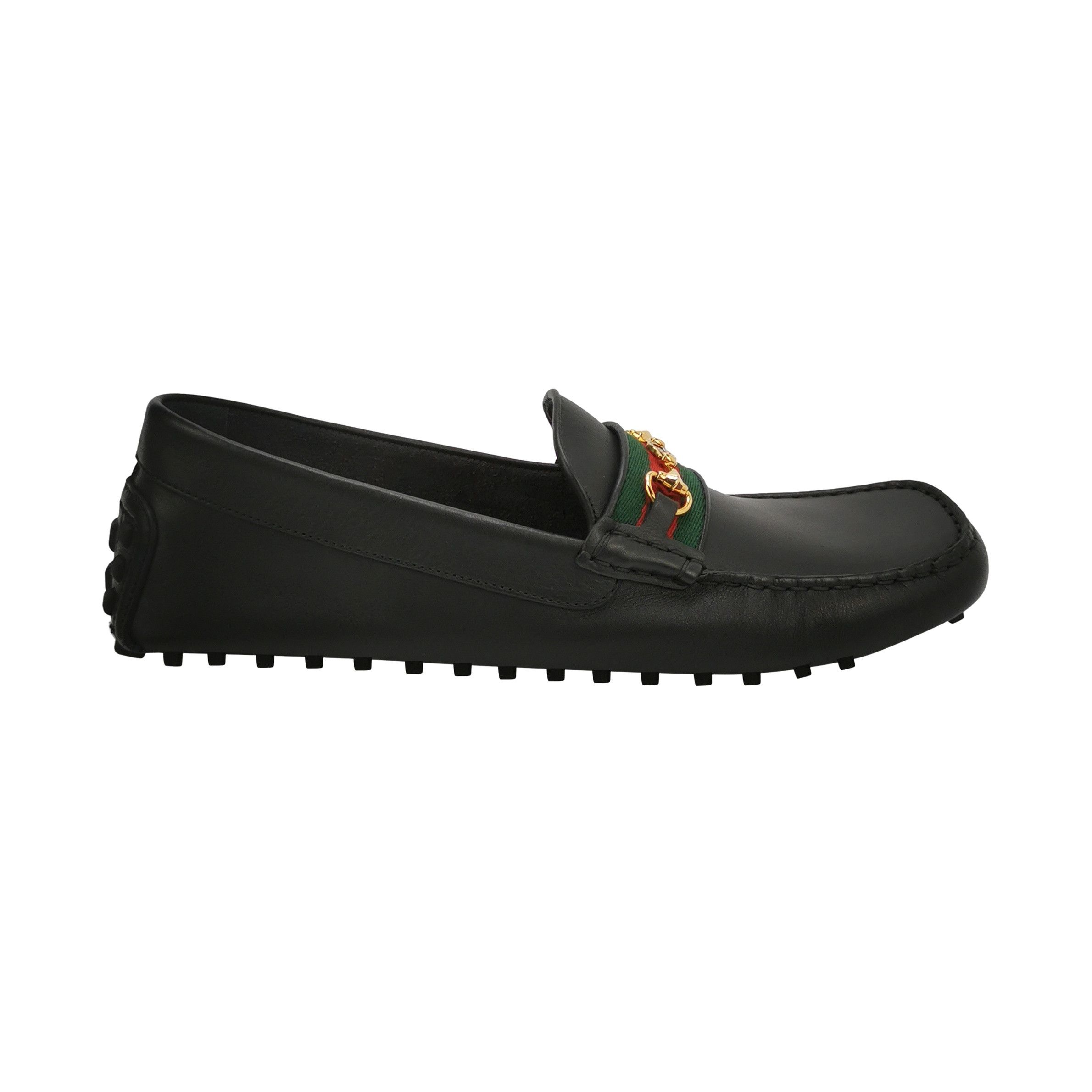 Gucci Gucci Horsebit Web Stripe Drivers Size 11.5 Size US 12 / EU 45 - 1 Thumbnail