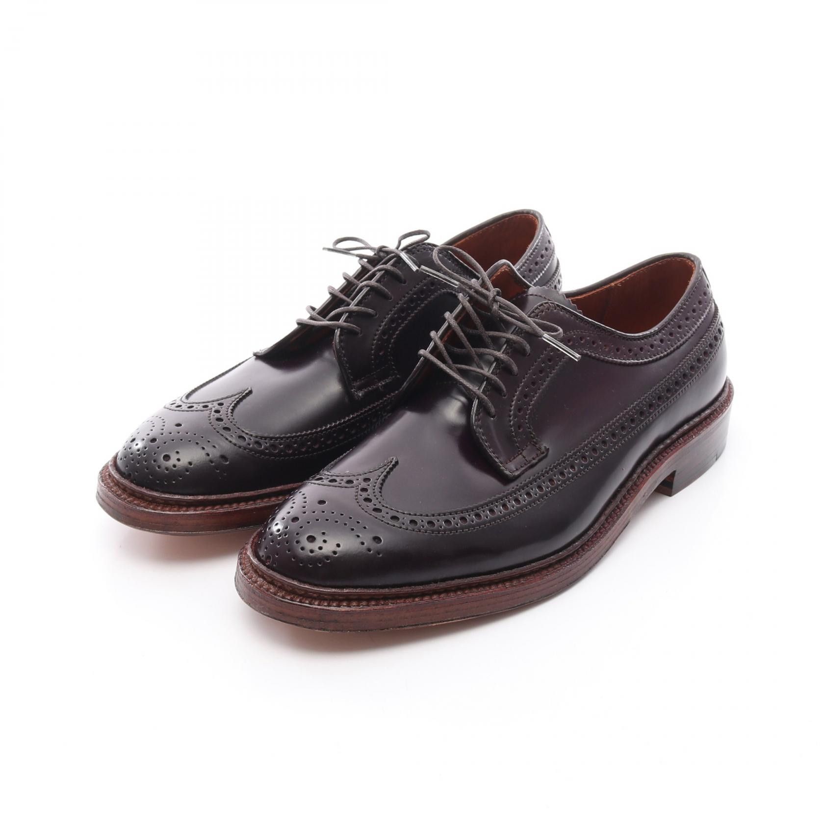 Other Alden Long Wingtip Cordovan Dress Shoes Leather Shoes D5511 in Brown, Men's