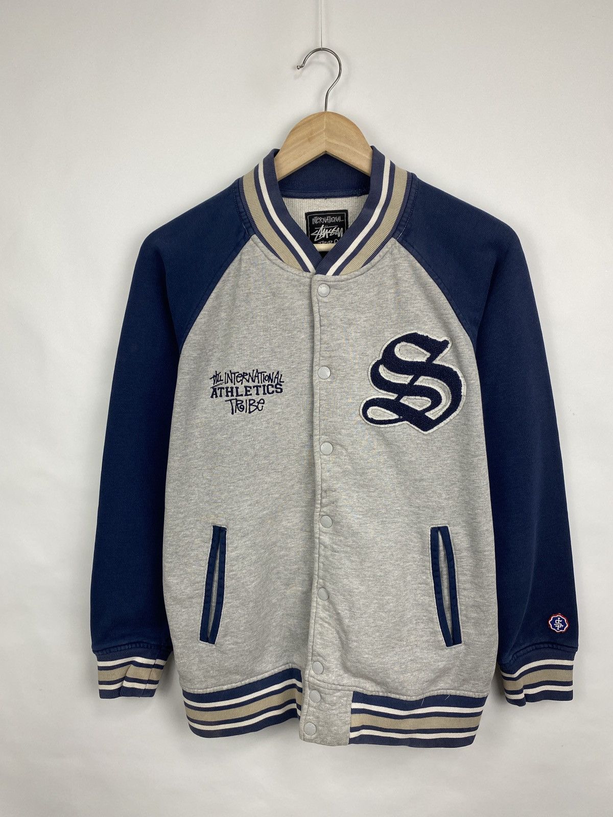 Stussy 🇺🇸 Vintage 90s Stussy International Tribe bomber Size US M / EU 48-50 / 2 - 3 Thumbnail
