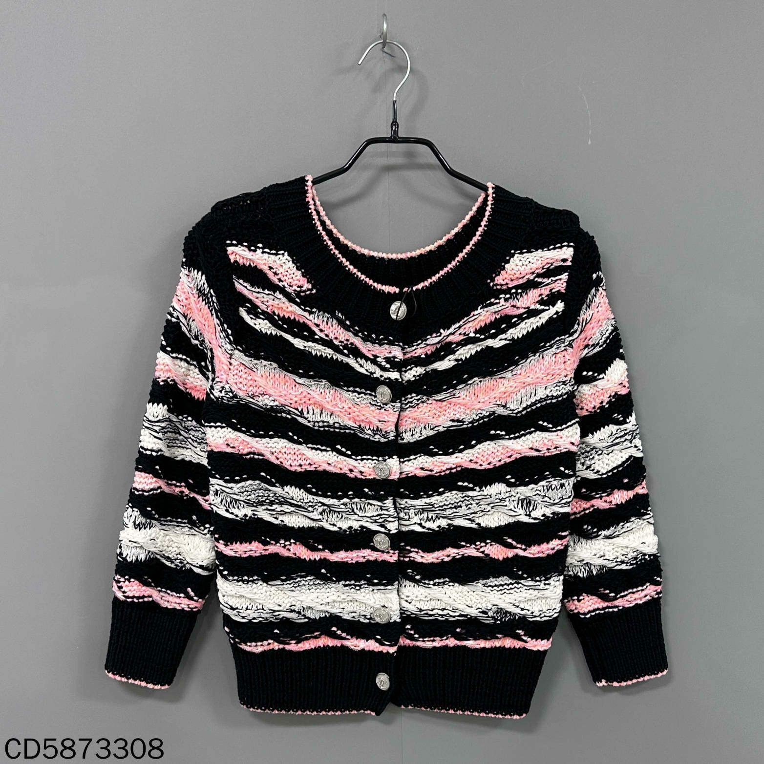 Chanel Chanel Knit Striped Multi Sweater S Women Size S / US 4 / IT 40 - 1 Thumbnail