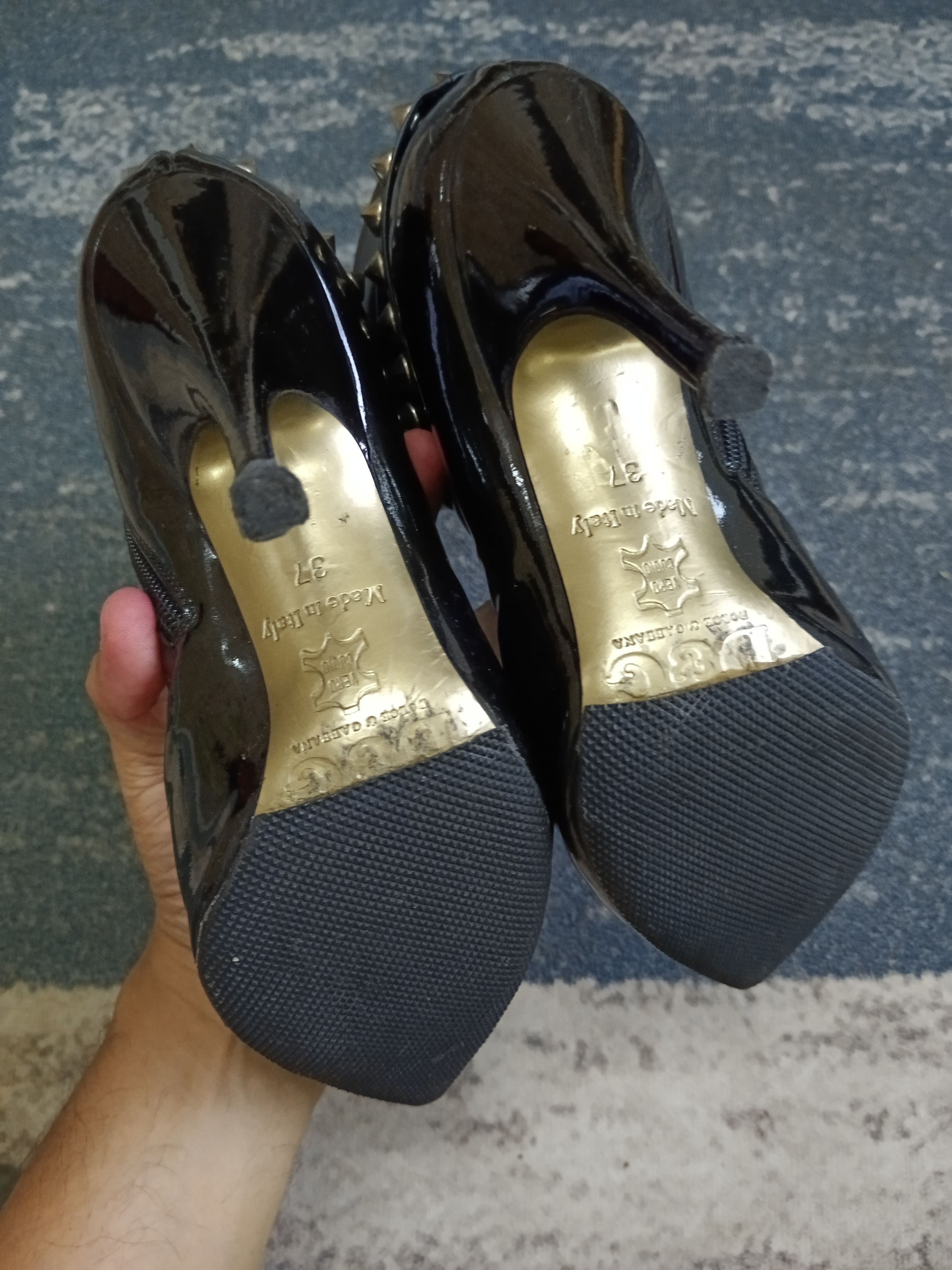 Dolce & Gabbana DOLCE&GABBANA STUDDED Size US 7 / IT 37 - 9 Thumbnail
