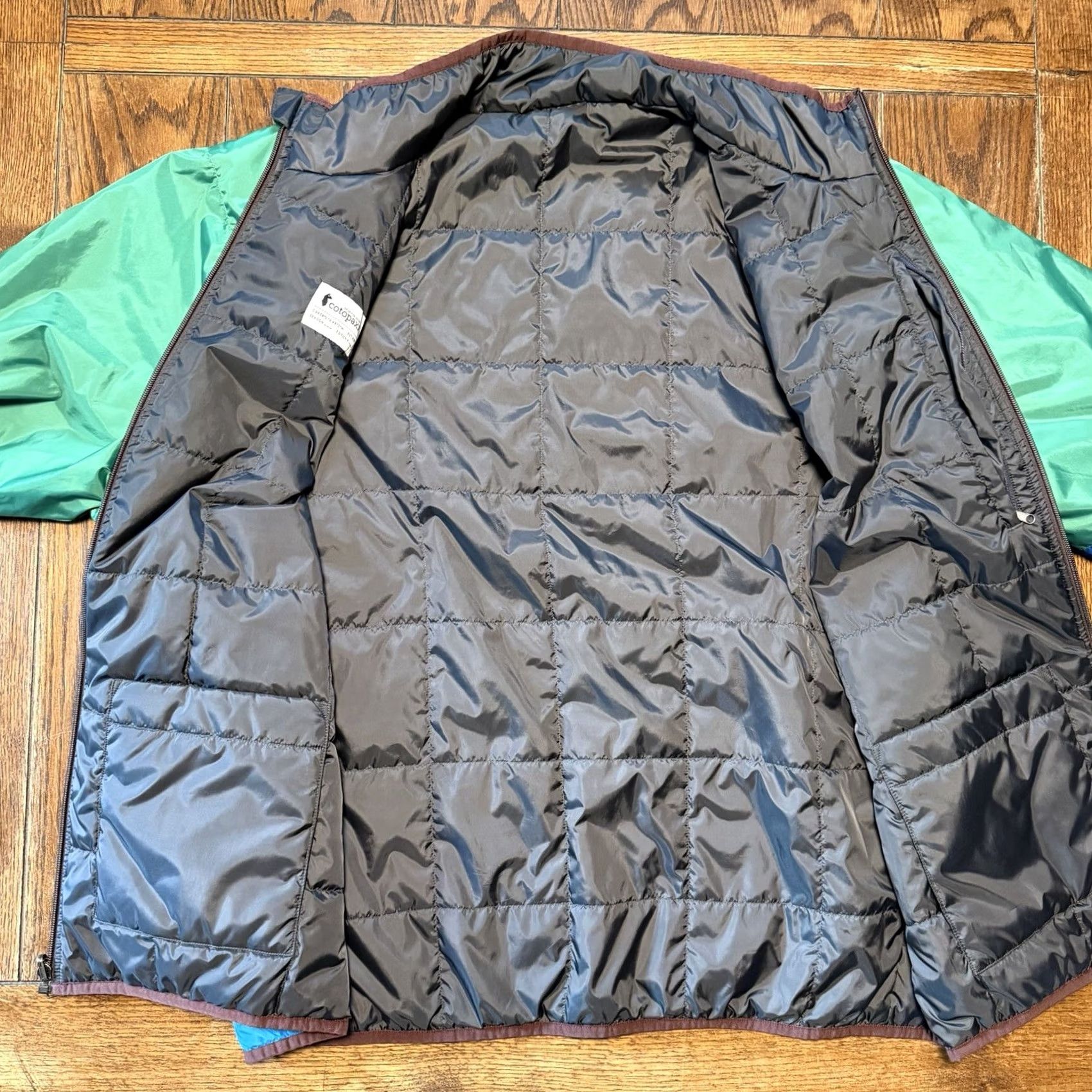 Cotopaxi Cotopaxi Men’s XXL Blue Green Brown Color Block Insulated Full Zip Jacket Size US XXL / EU 58 / 5 - 4 Thumbnail