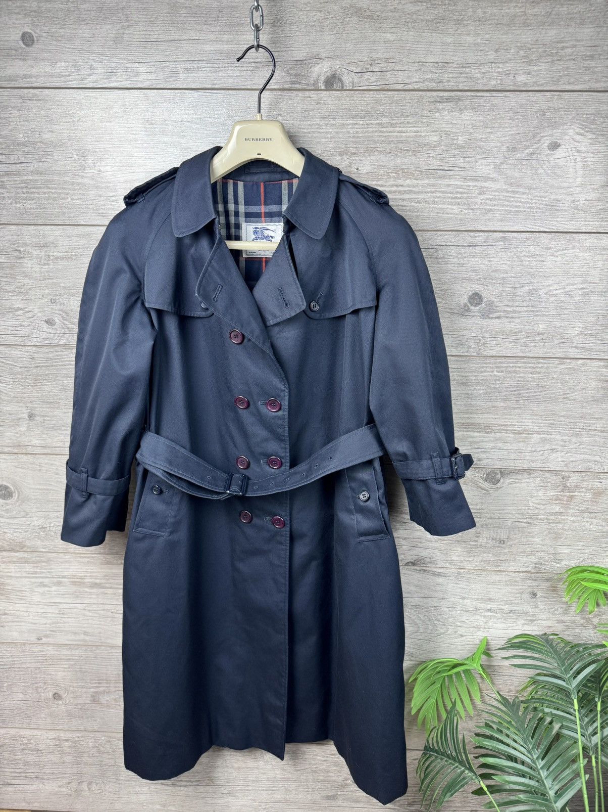 Burberry Burberrys London Trench Coat Vintage Archive Womans Size XS Size XS / US 0-2 / IT 36-38 - 14 Thumbnail