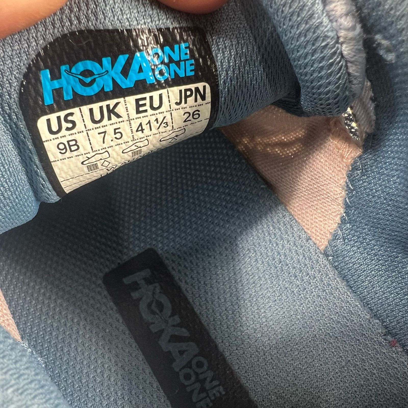 Hoka Hoka one one Arahi 5 Womens 9 running shoes blue Size US 9 / IT 39 - 8 Thumbnail