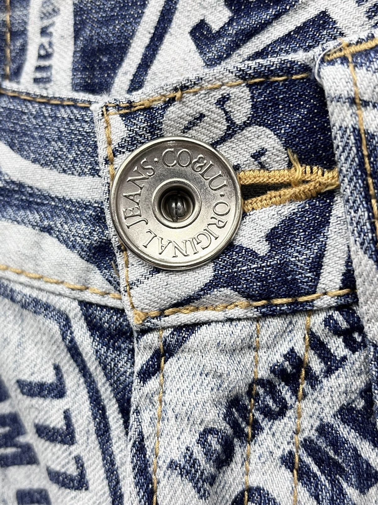 Other DOPE🔥CO&LU Vintage Full Print Denim Hysteric Glamour Style Size US 29 - 10 Thumbnail