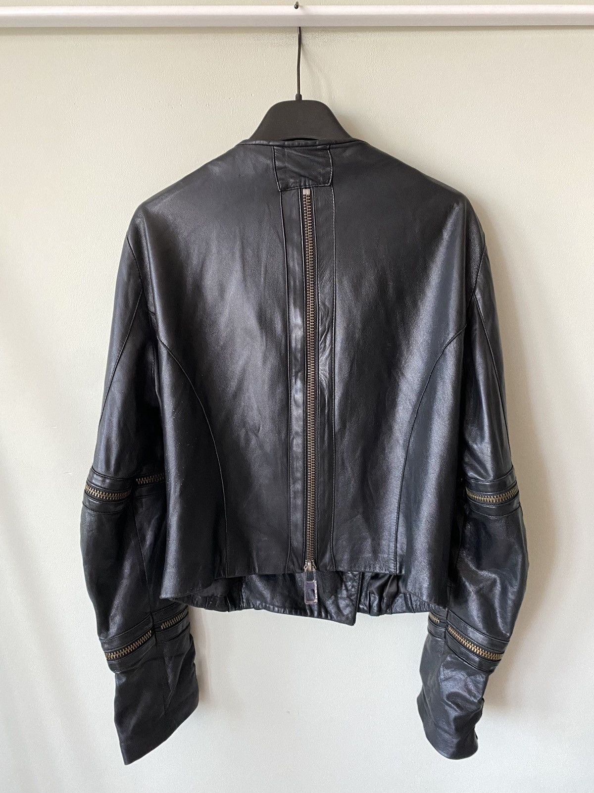 By Malene Birger By Malene Birger Ethno Leather zipped biker Jacket Size S / US 4 / IT 40 - 3 Thumbnail