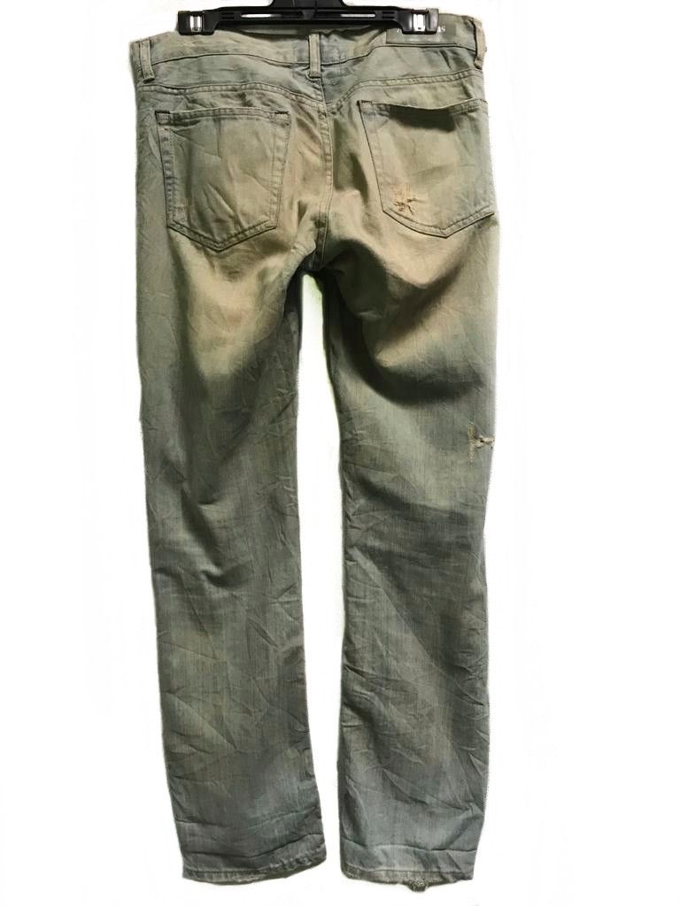 Acne Studios Acne Jeans Rusty Mud Distressed Denim Pants Size 31" - 2 Thumbnail