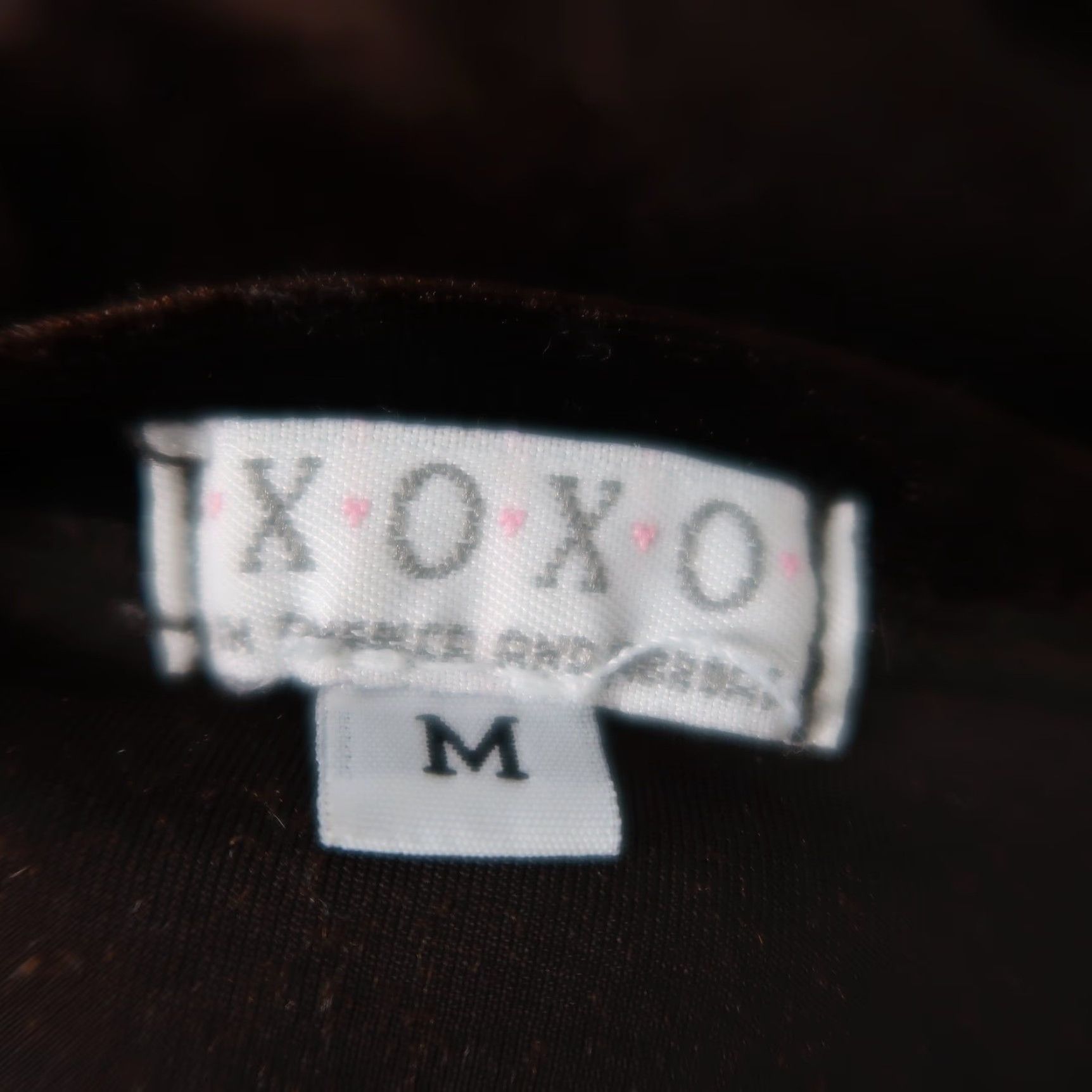 XOXO VINTAGE XOXO T-SHIRT Brown Velvet 90s Short Sleeve M Womens Crew Neck Casual 90s Vintage Velvet T-Shirt Tee Size M / US 6-8 / IT 42-44 - 5 Thumbnail