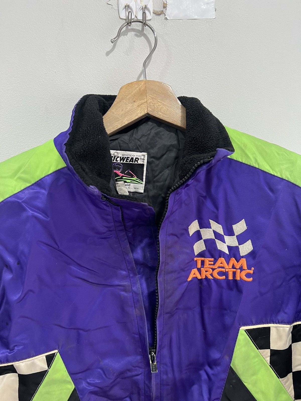 Other Vintage Arctic Cat Racing Jacket Womens fit Size S / US 4 / IT 40 - 3 Thumbnail