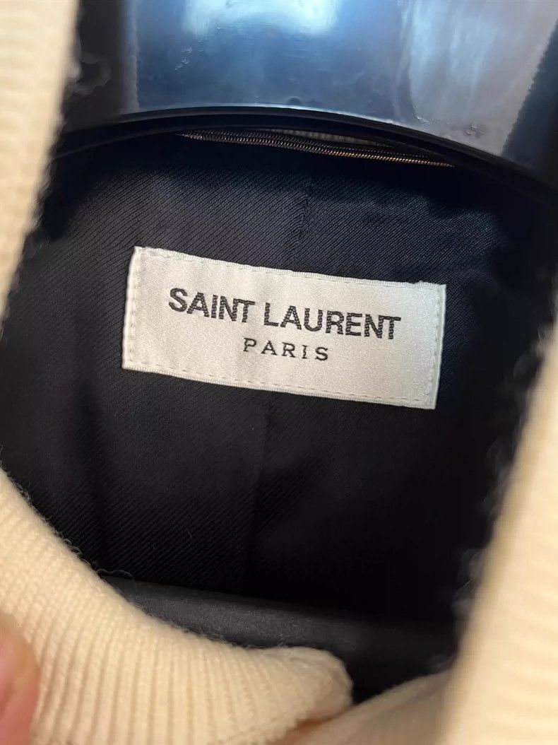 Saint Laurent Paris Saint Laurent ParisFall/Winter 21 beige wool Teddy jacket Size US M / EU 48-50 / 2 - 3 Thumbnail