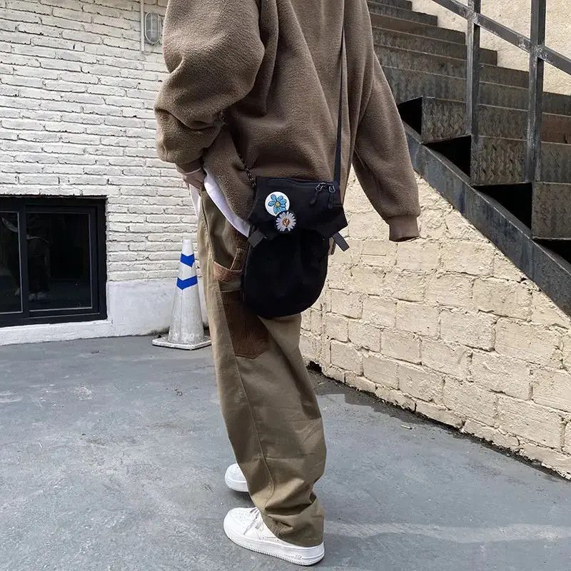 Japanese Brand Loose casual trousers Instagram style wide legs Y2K Size US 32 / EU 48 - 4 Thumbnail