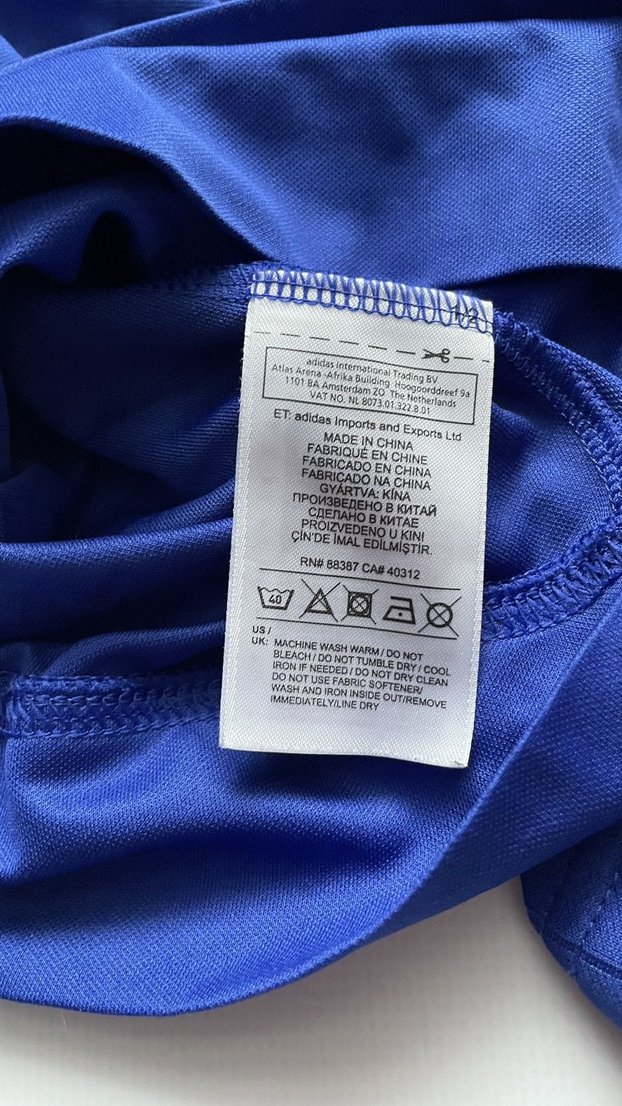 Adidas Adidas Chelsea #22 Willian 2015/2016 Size US M / EU 48-50 / 2 - 11 Thumbnail