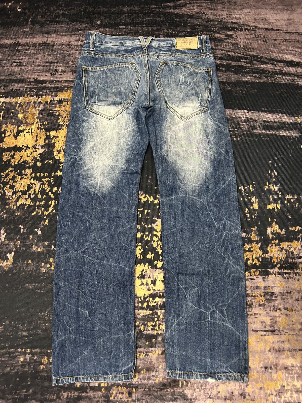 Japanese Brand Vintage Japanese Sorridere Mud Wash Claw Mark Jeans Size US 32 / EU 48 - 5 Thumbnail