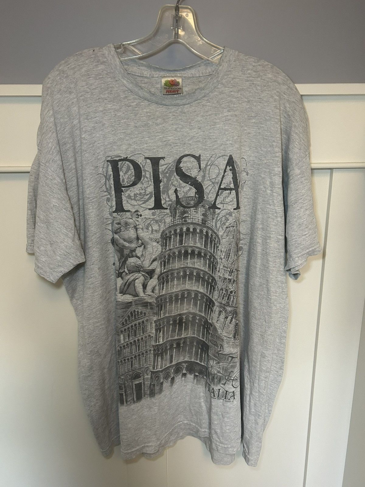 Vintage Vintage Pisa leaning tower t-shirt Size US XL / EU 56 / 4 - 1 Thumbnail