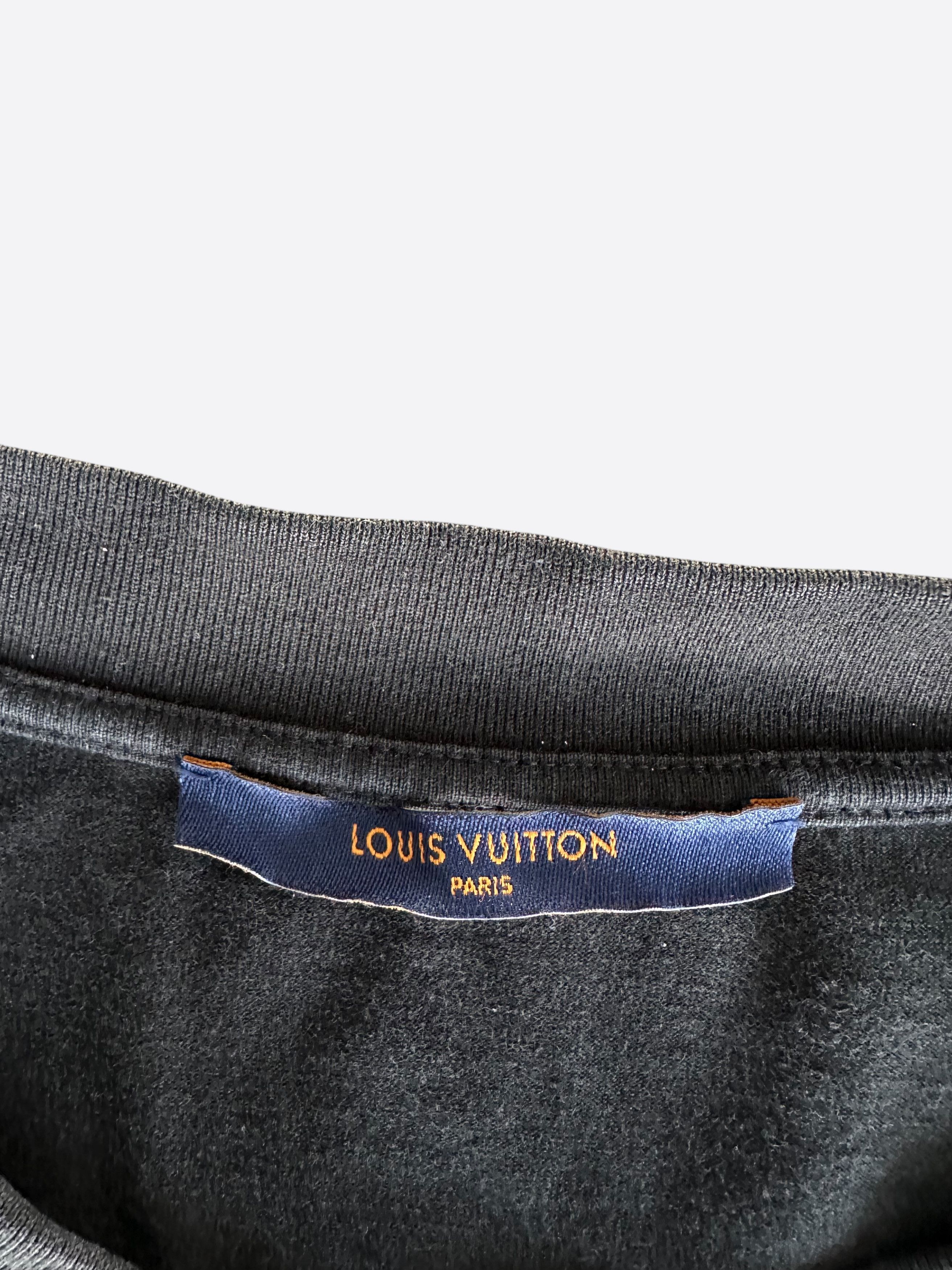 Louis Vuitton Louis Vuitton NBA Black Embroidered Patches T-Shirt Size US L / EU 52-54 / 3 - 3 Thumbnail