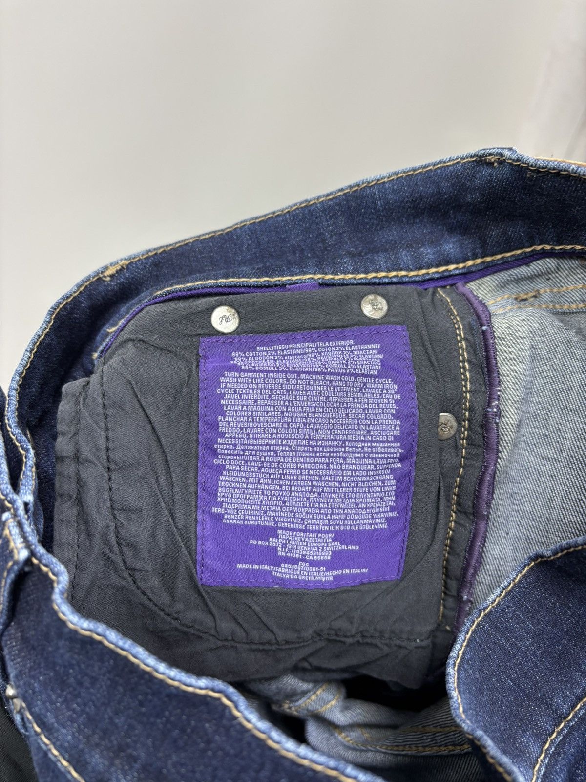 Ralph Lauren Purple Label Womens jeans Ralph Lauren Purple Label Size 25 Color Blue Size 24" / US 00 / IT 34 - 9 Thumbnail
