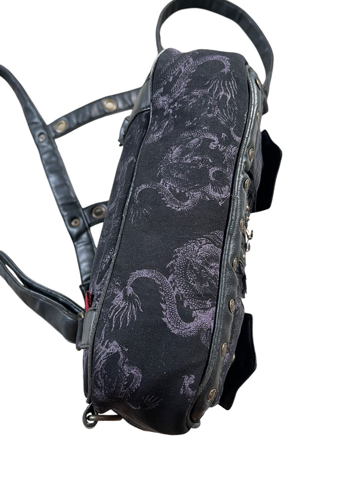 Seditionaries 2000 Ozz On 🇯🇵 Dragon Motif Bondage Strap Backpack Size ONE SIZE - 12 Thumbnail