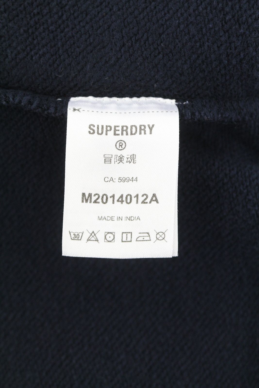 Superdry VINTAGE ATHLETIC M Dark Blue Front Logo Pullover 87118 Size US M / EU 48-50 / 2 - 7 Thumbnail