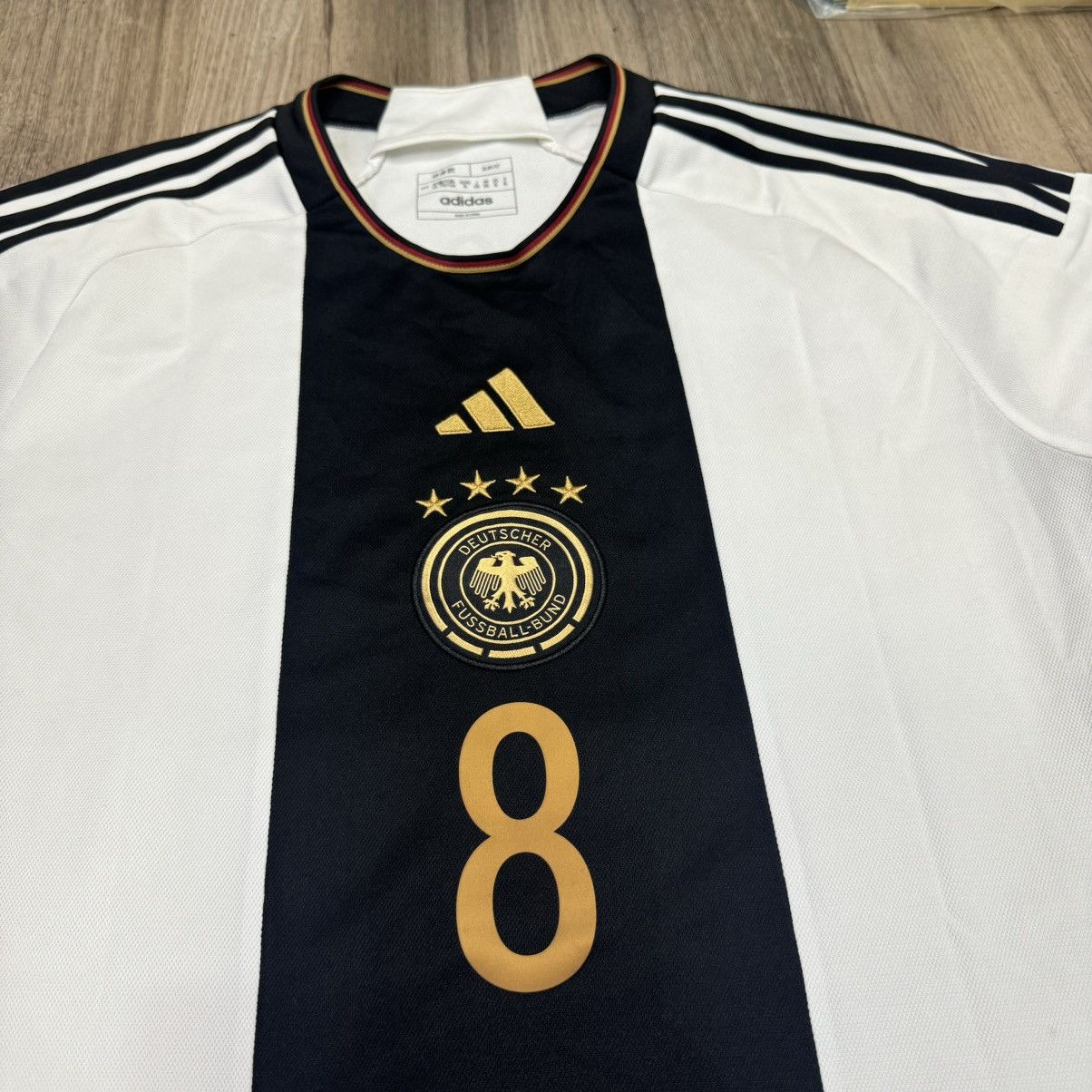 Adidas Germany 22/23 home shirt #8 Kroos Size US XL / EU 56 / 4 - 3 Thumbnail