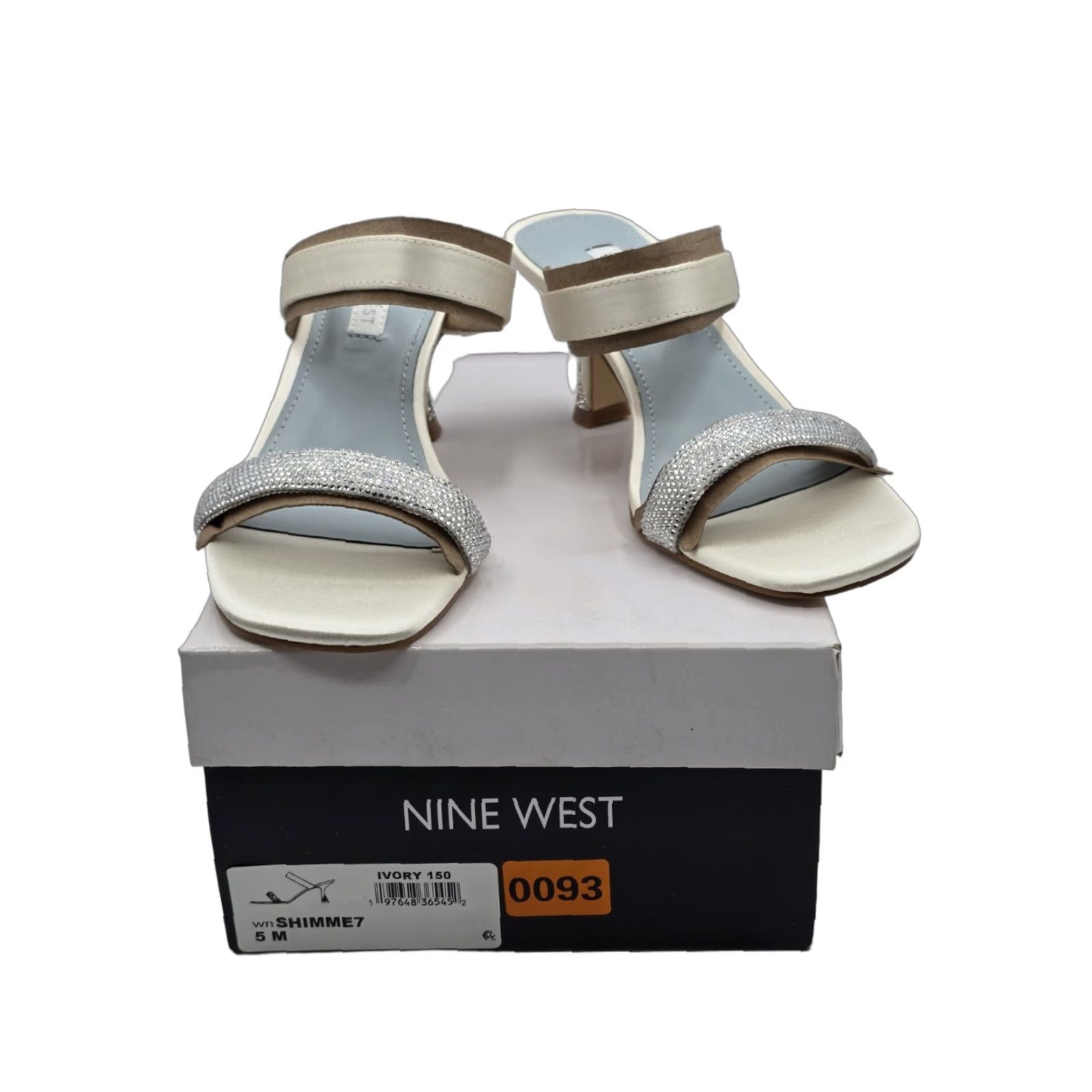 Nine West Nine West Women's Shimme Dress Sandal - NEW In Box - Size 5 M - Ivory Size S / US 4 / IT 40 - 1 Thumbnail