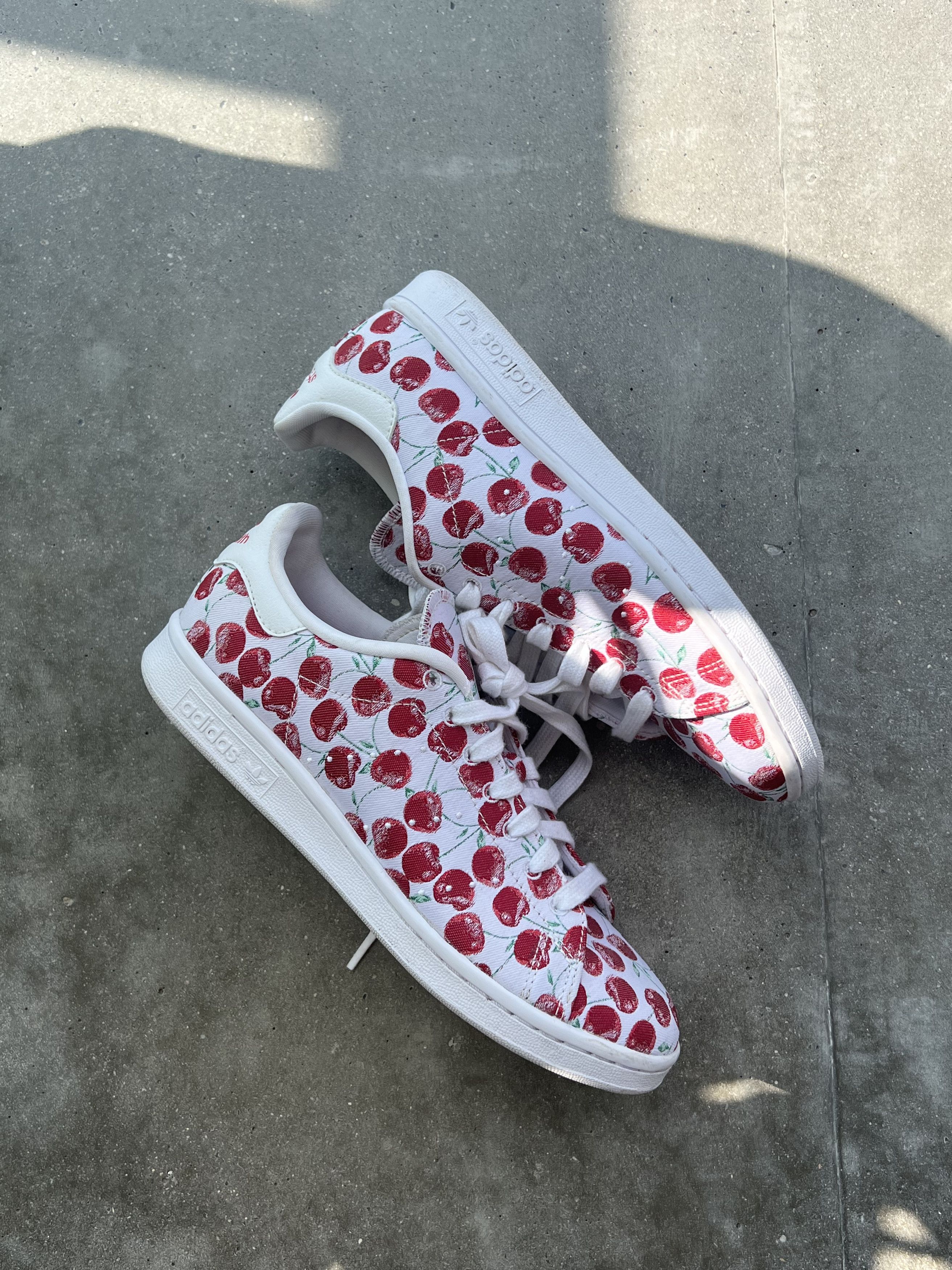 adidas stan smith SAMPLE sneakers cherries cherry