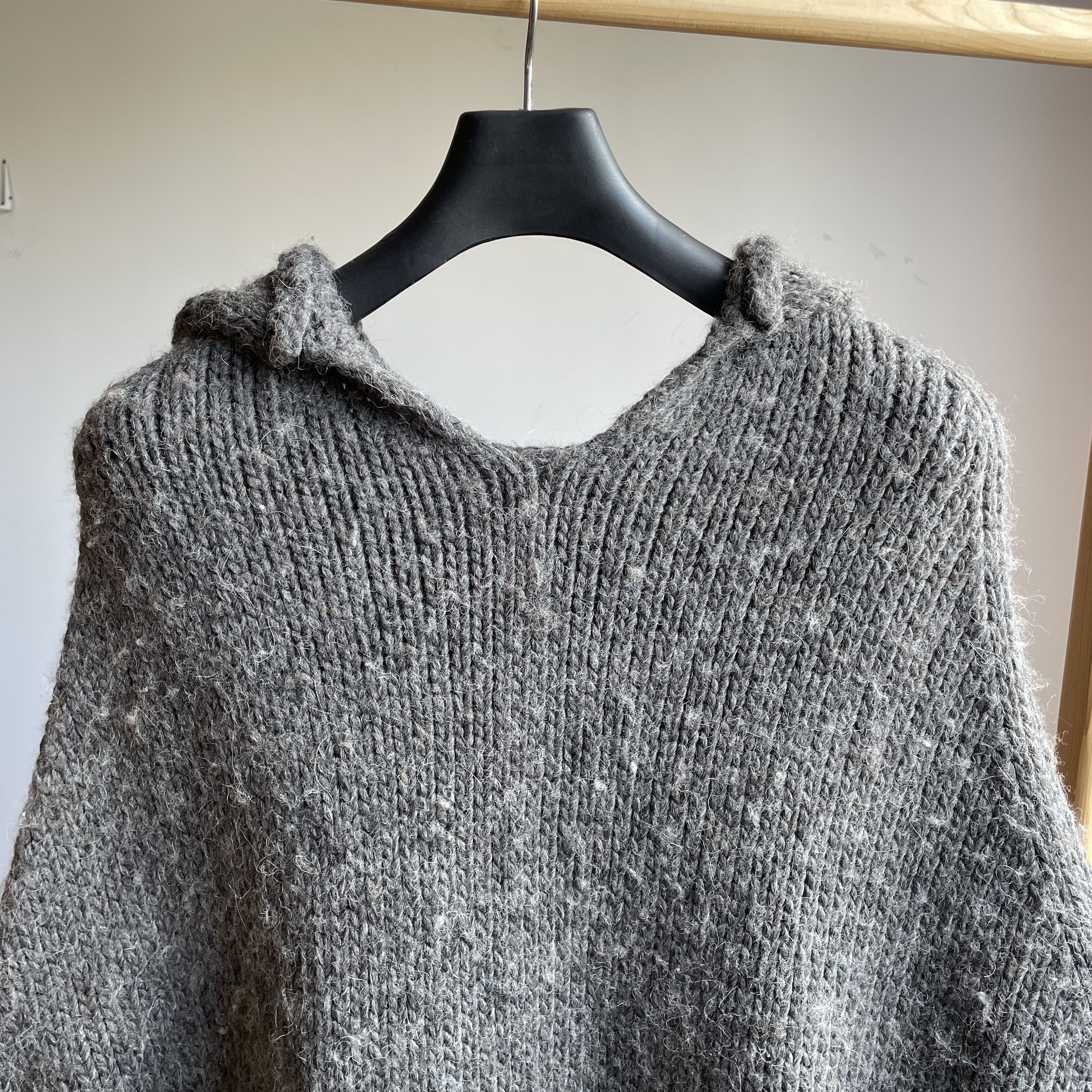 Other Toast Womens Merino Wool Alpaca Blend Hooded Poncho Size ONE SIZE - 4 Thumbnail