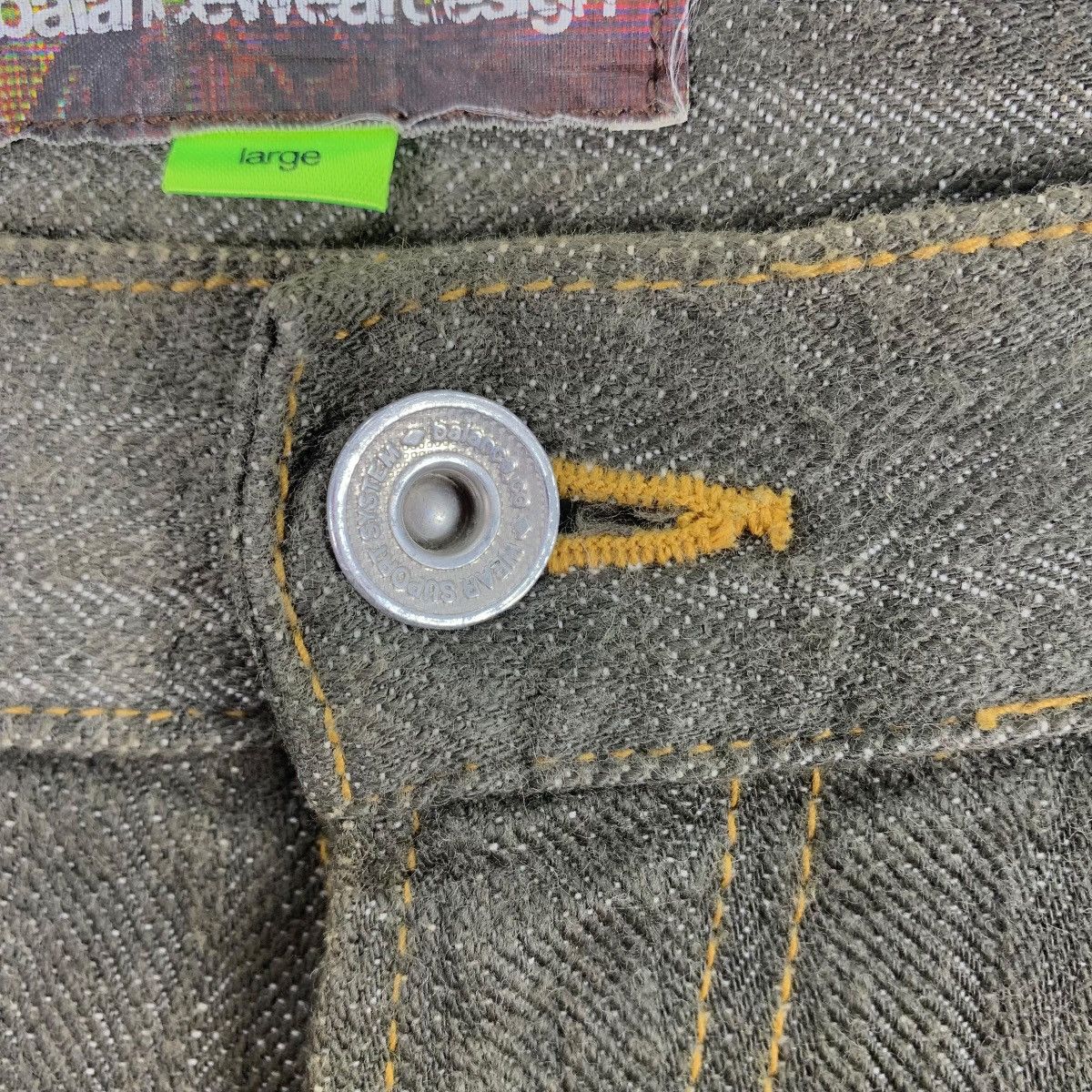 Japanese Brand BALANCEWEARDESIGN Japanesebrand jeans Size US 36 / EU 52 - 5 Thumbnail