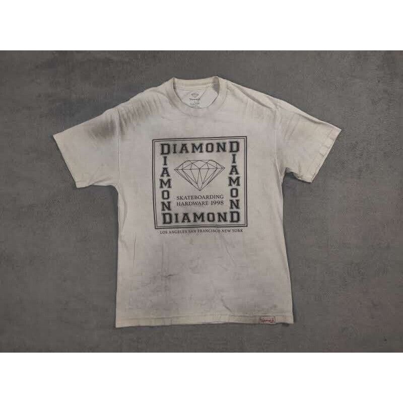 Diamond Supply Co. Diamond Supply Co Shirt Adult Mens Large White Skateboard Size US L / EU 52-54 / 3 - 1 Thumbnail