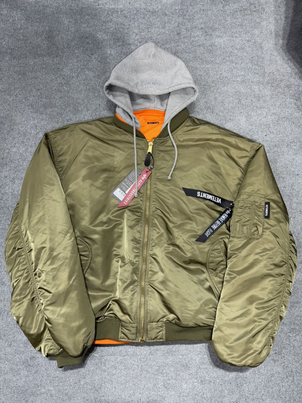 Alpha Industries × Vetements Vetements x Alpha Industries 2018