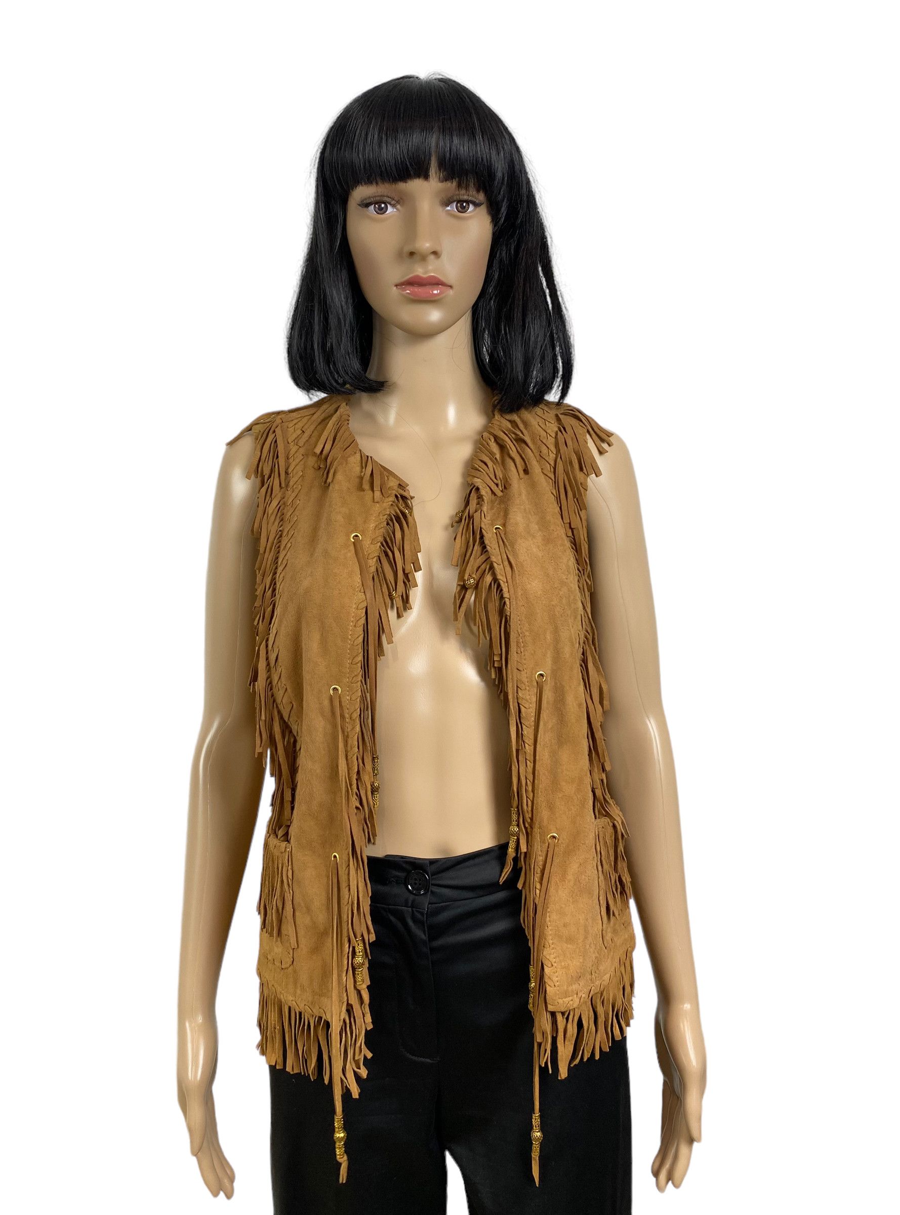 Other benedetta novi real suede vest size 42 Size M / US 6-8 / IT 42-44 - 6 Thumbnail