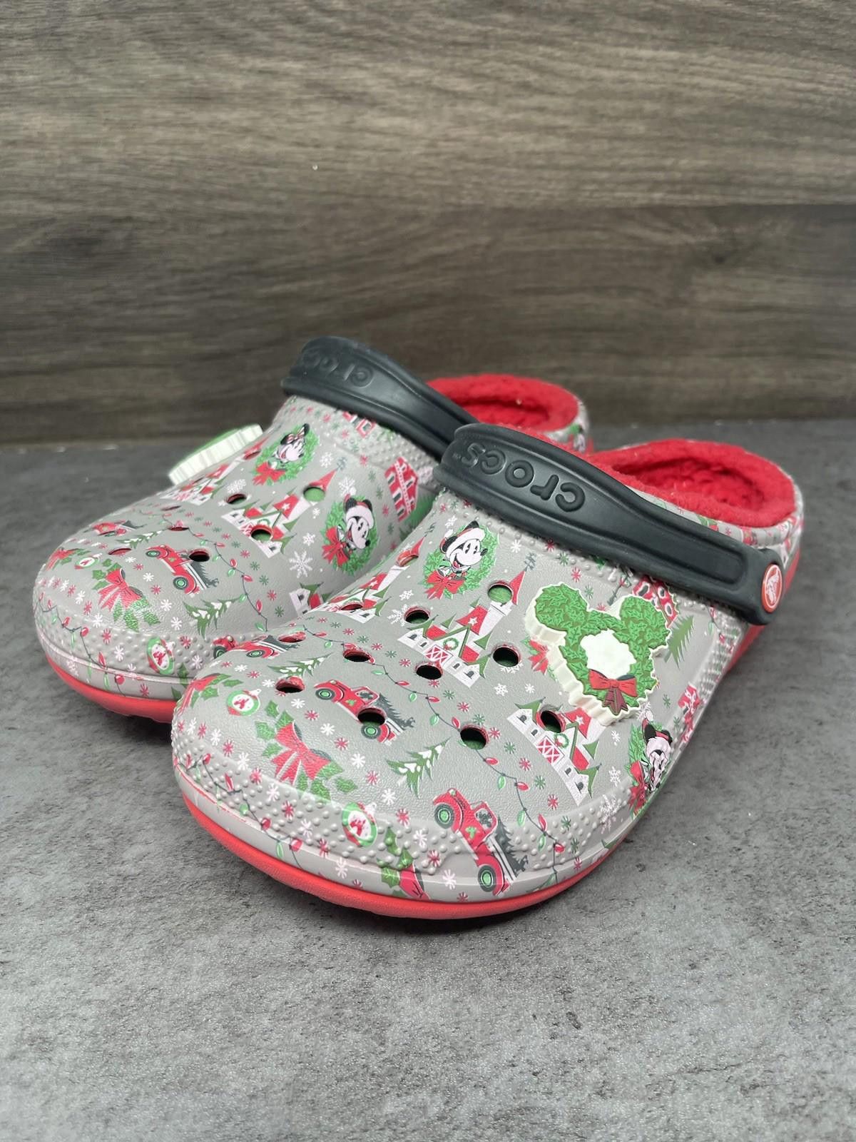 Crocs Crocs Classic Holiday Lined Clogs Womens Size 8 Christmas Size US 8 / IT 38 - 2 Thumbnail
