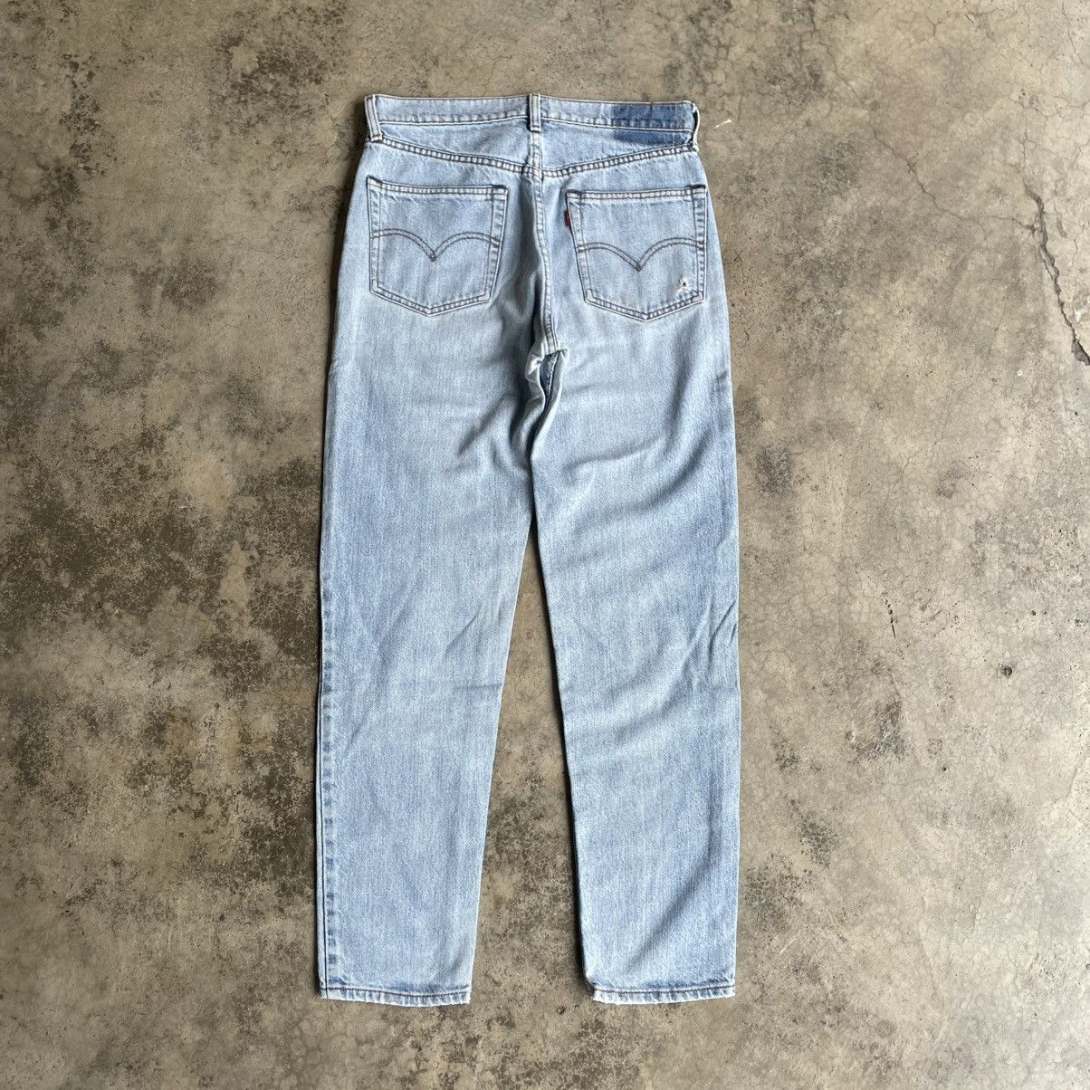 Levi's Vintage Clothing 🔥Vintage Levis Stoned Washed Ripped Distress Denim Jeans Size US 30 / EU 46 - 4 Thumbnail