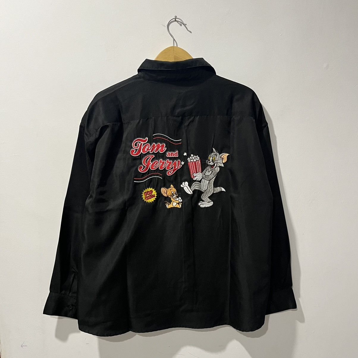Cartoon Network Tom And Jerry Embroidered Ls Button Up Size US L / EU 52-54 / 3 - 1 Thumbnail