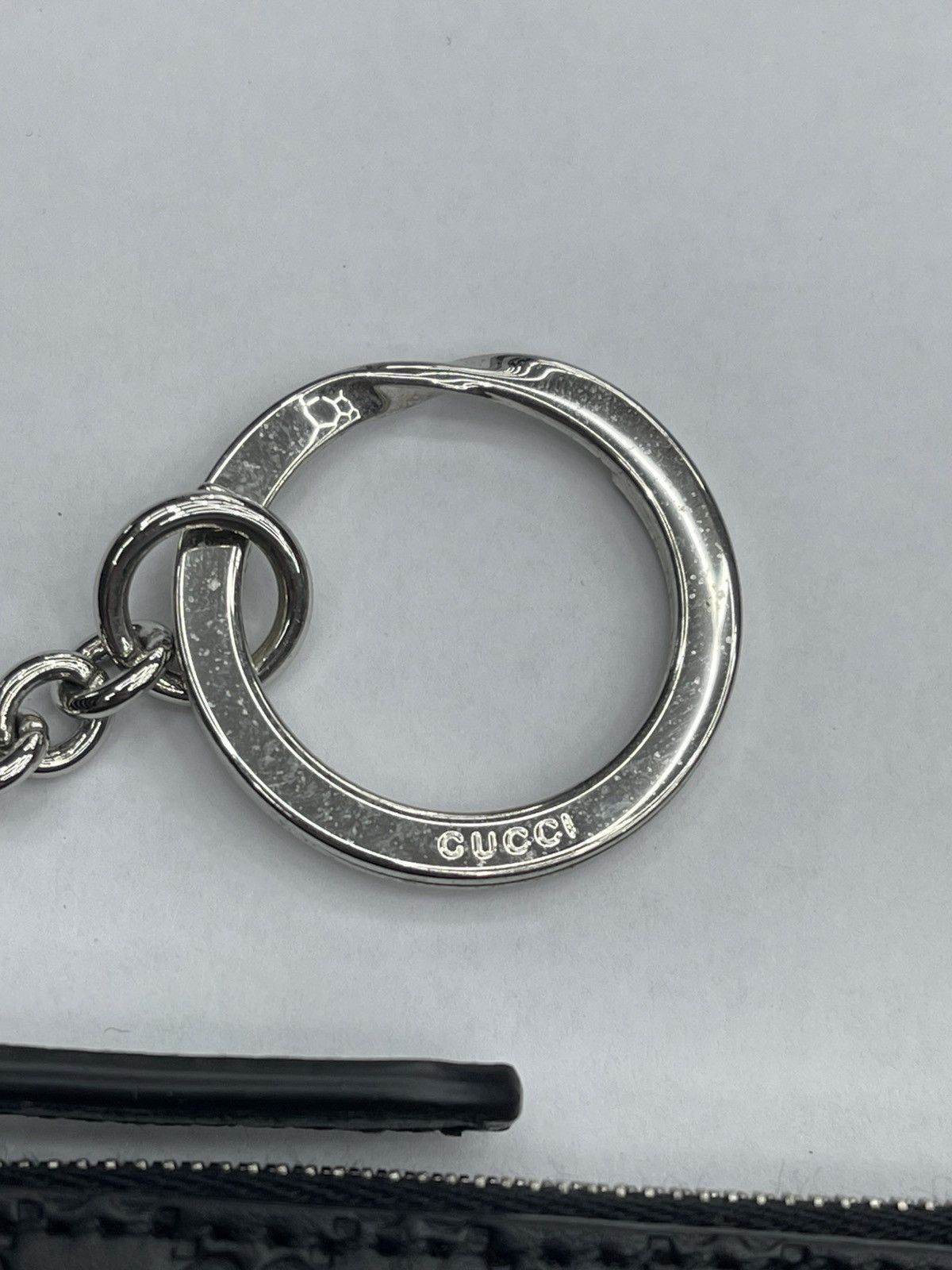 Gucci GUCCI Leather Microguccissima Key Case With Zipper Size ONE SIZE - 4 Thumbnail