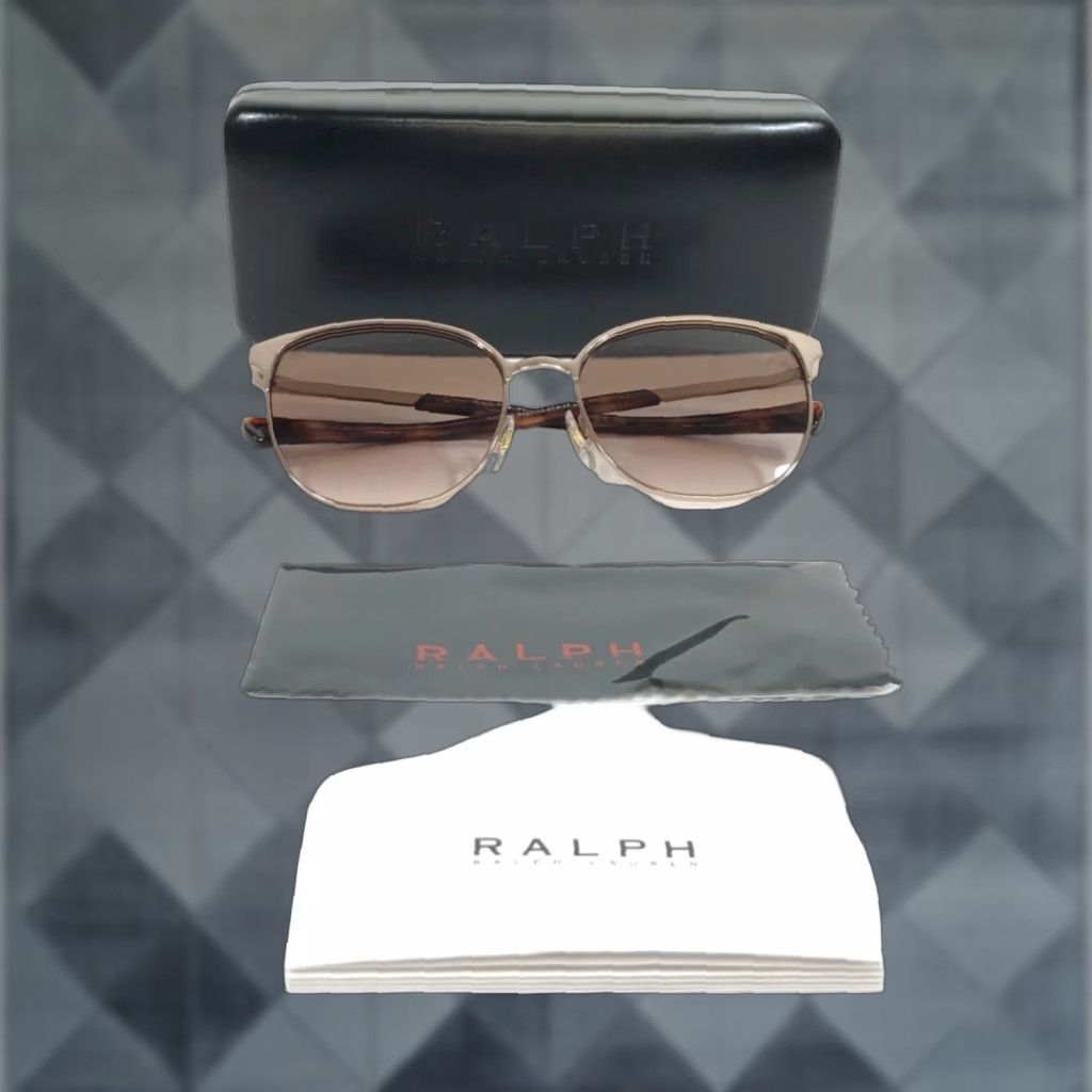 VINTAGE Ralph Lauren Women's Sunglasses Cat Eye Gradient Brown