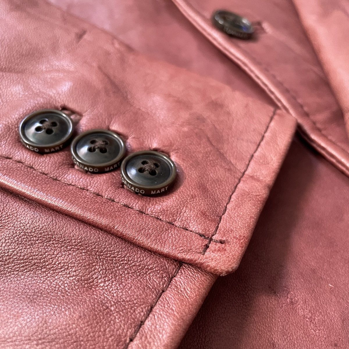 If Six Was Nine 🔥Tornado Mart y2k Leather blazer Size US L / EU 52-54 / 3 - 8 Thumbnail
